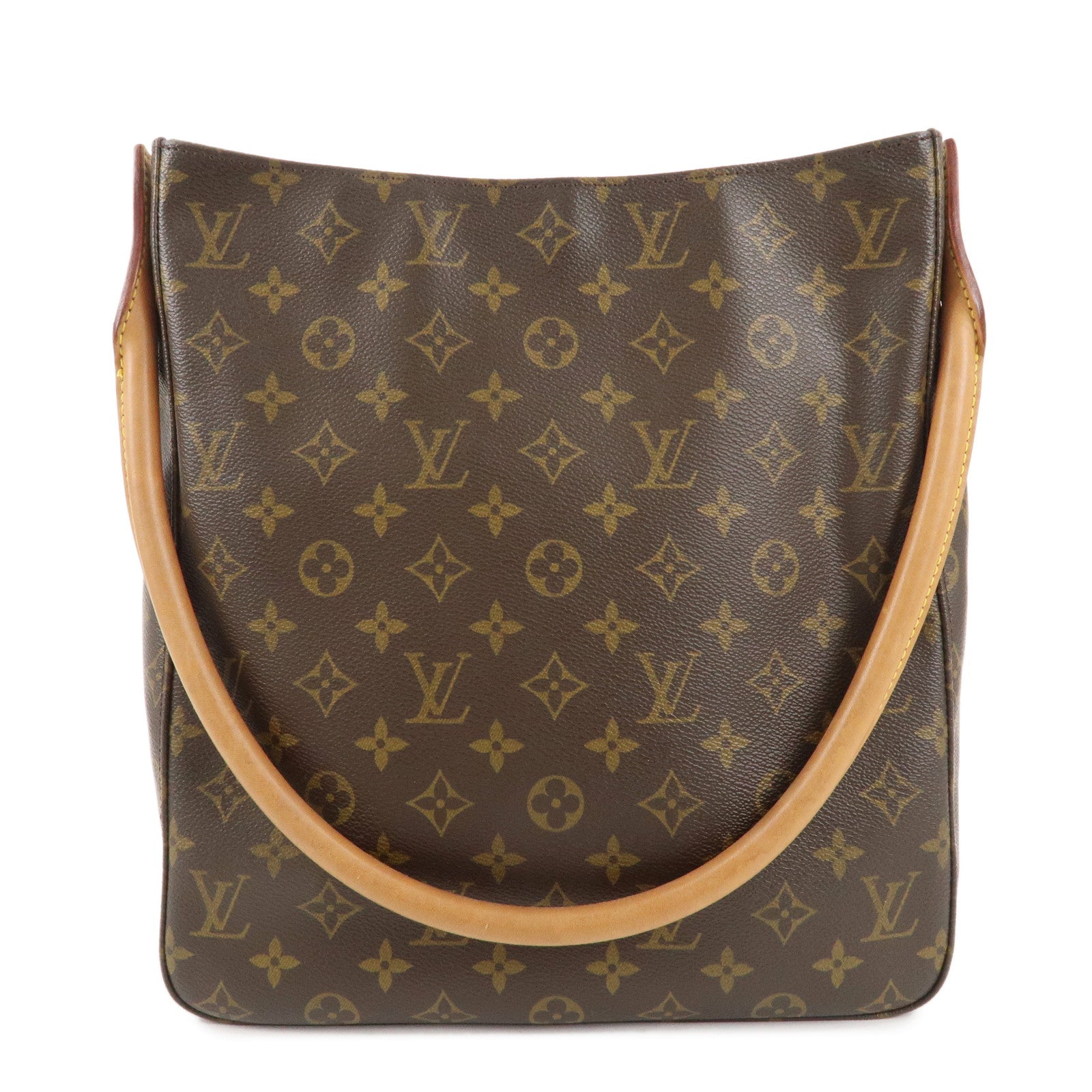 Louis Vuitton Monogram Looping GM Shoulder Bag Brown M51145