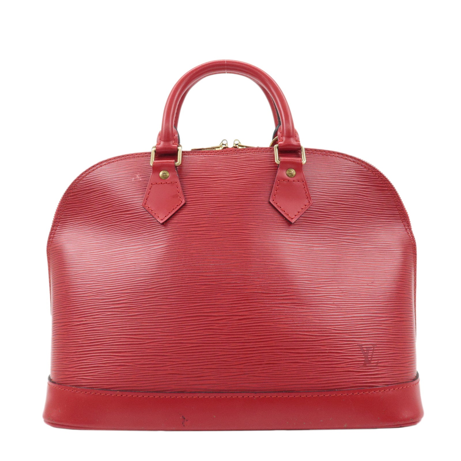 Louis-Vuitton-Epi-Alma-Hand-Bag-Castilian-Red----------------