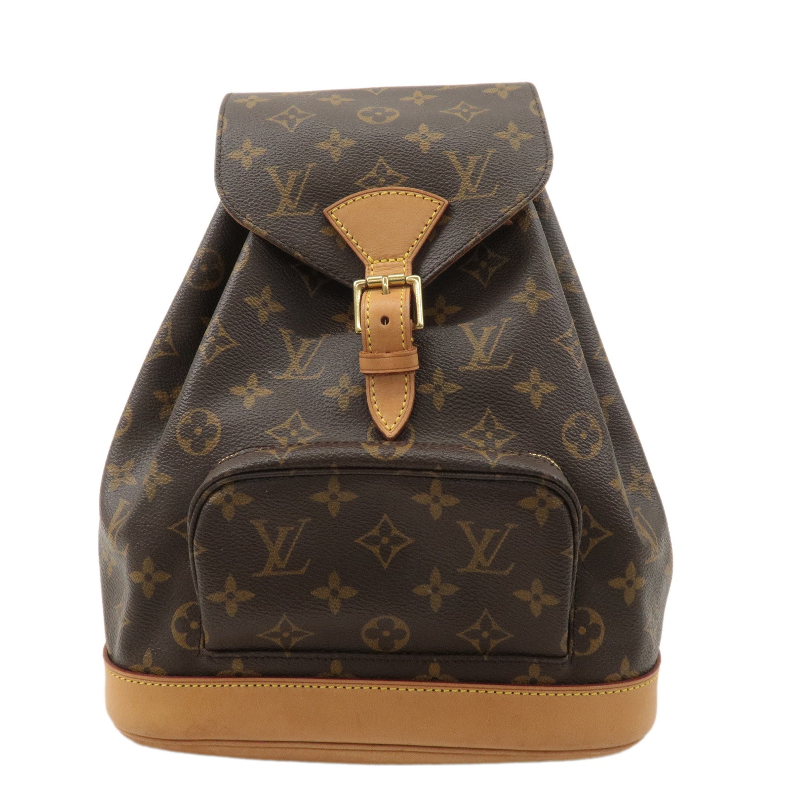 Louis Vuitton Monogram Montsouris MM Back Pack Bag M51136