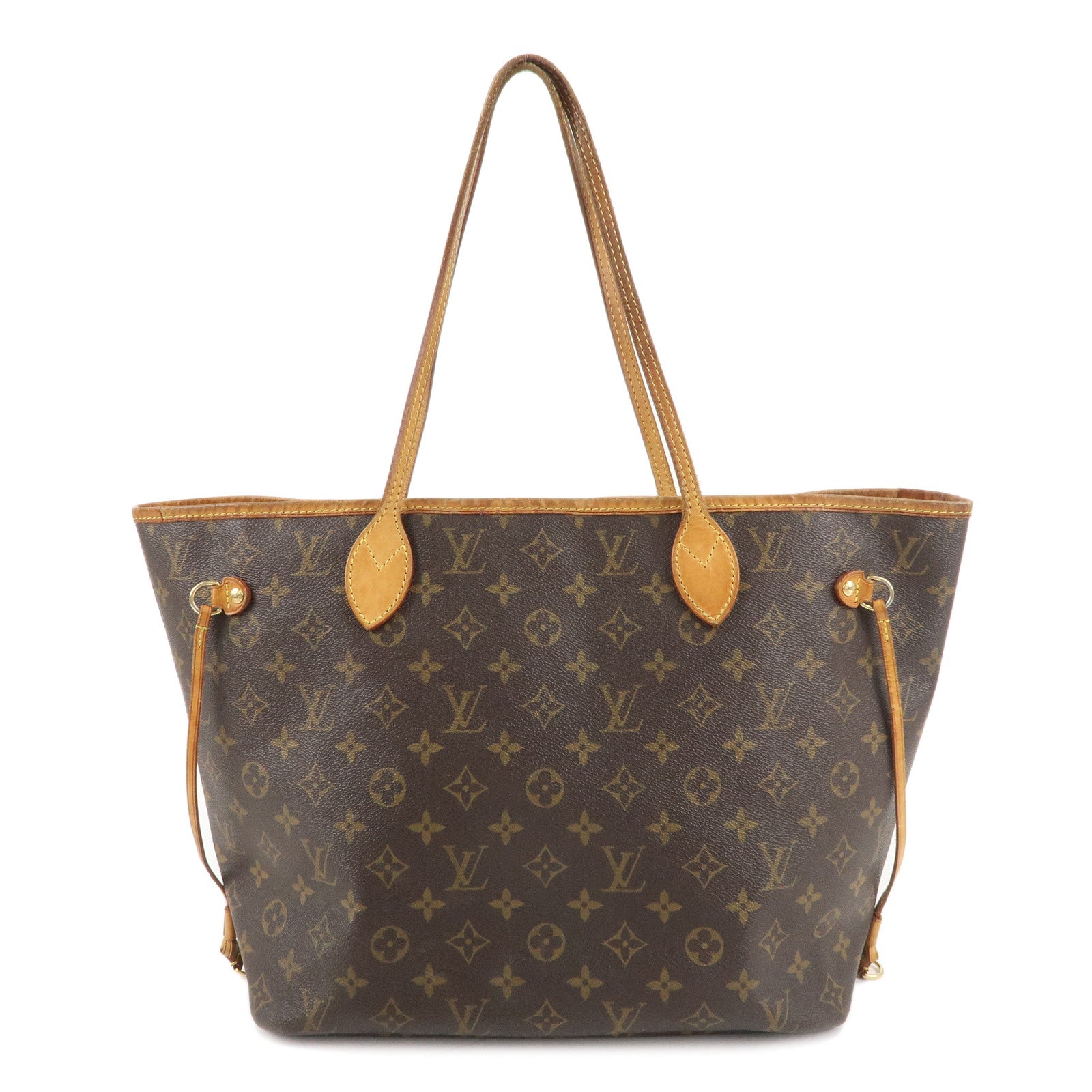 Louis-Vuitton-Monogram-Neverfull-MM-Tote-Bag-Brown-M40156