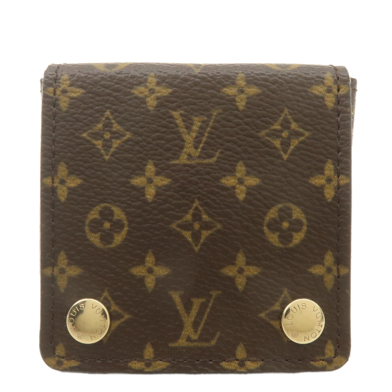 Louis Vuitton Monogram Jewelry Case Accessory Case Brown