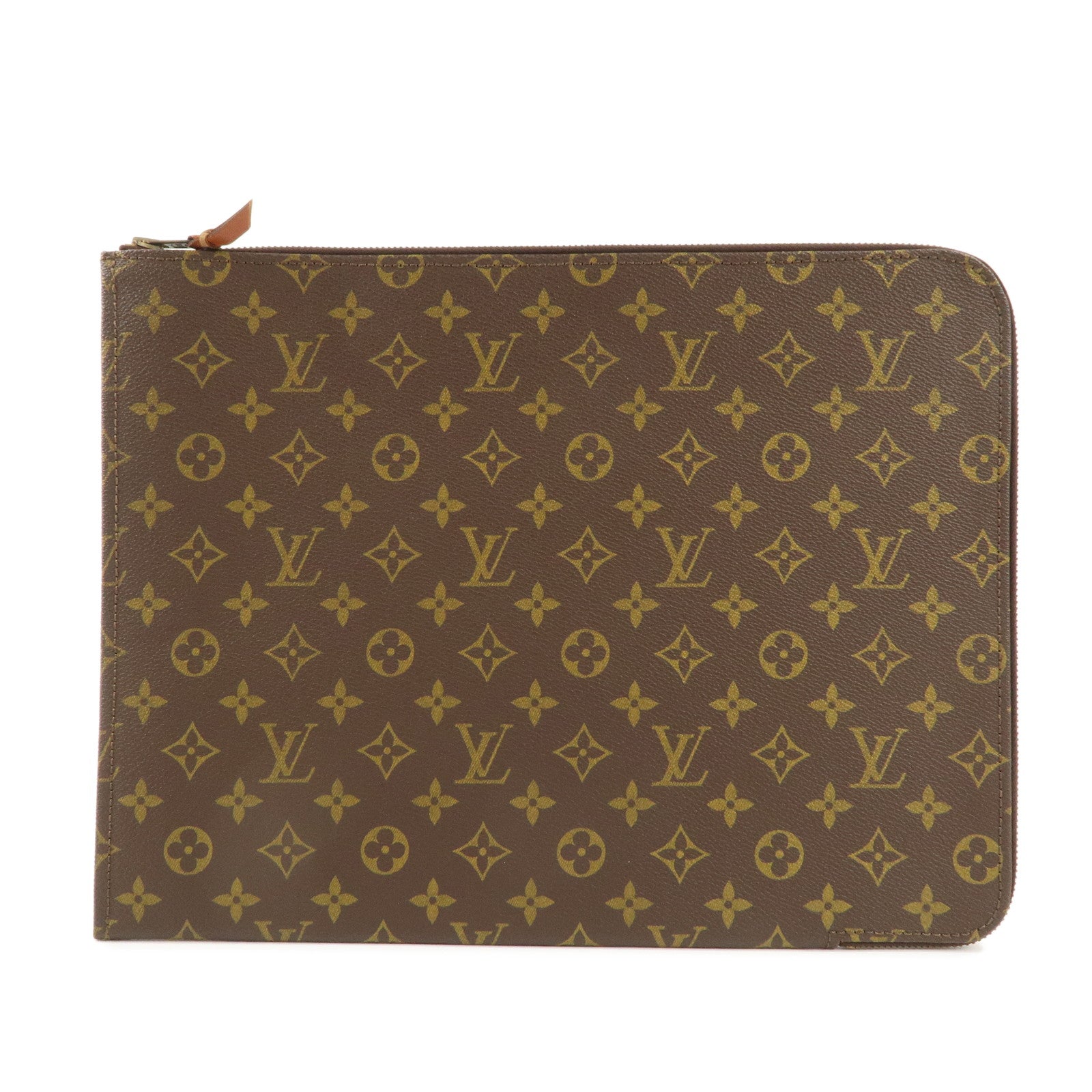 Louis Vuitton Monogram Posh Documents Clutch Bag M53456