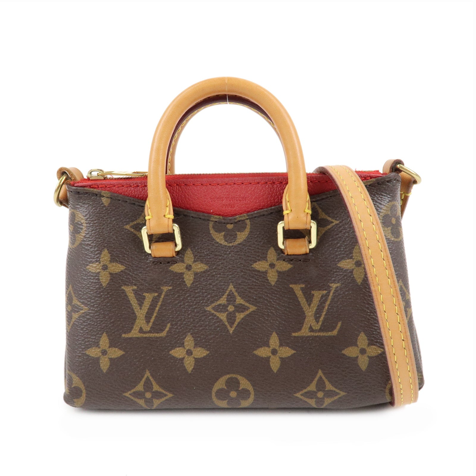 Louis-Vuitton-Nano-Pallas-Shoulder-Bag-Cerise-M61254