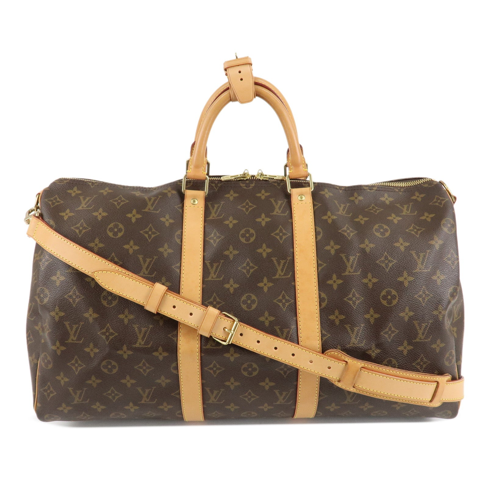 Louis-Vuitton-Monogram-Keep-All-Bandouliere-50-Boston-Bag-M41416