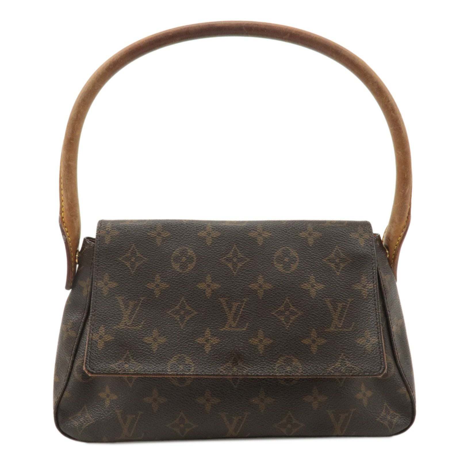 Louis Vuitton Monogram Mini Looping Shoulder Bag Hand Bag M51147