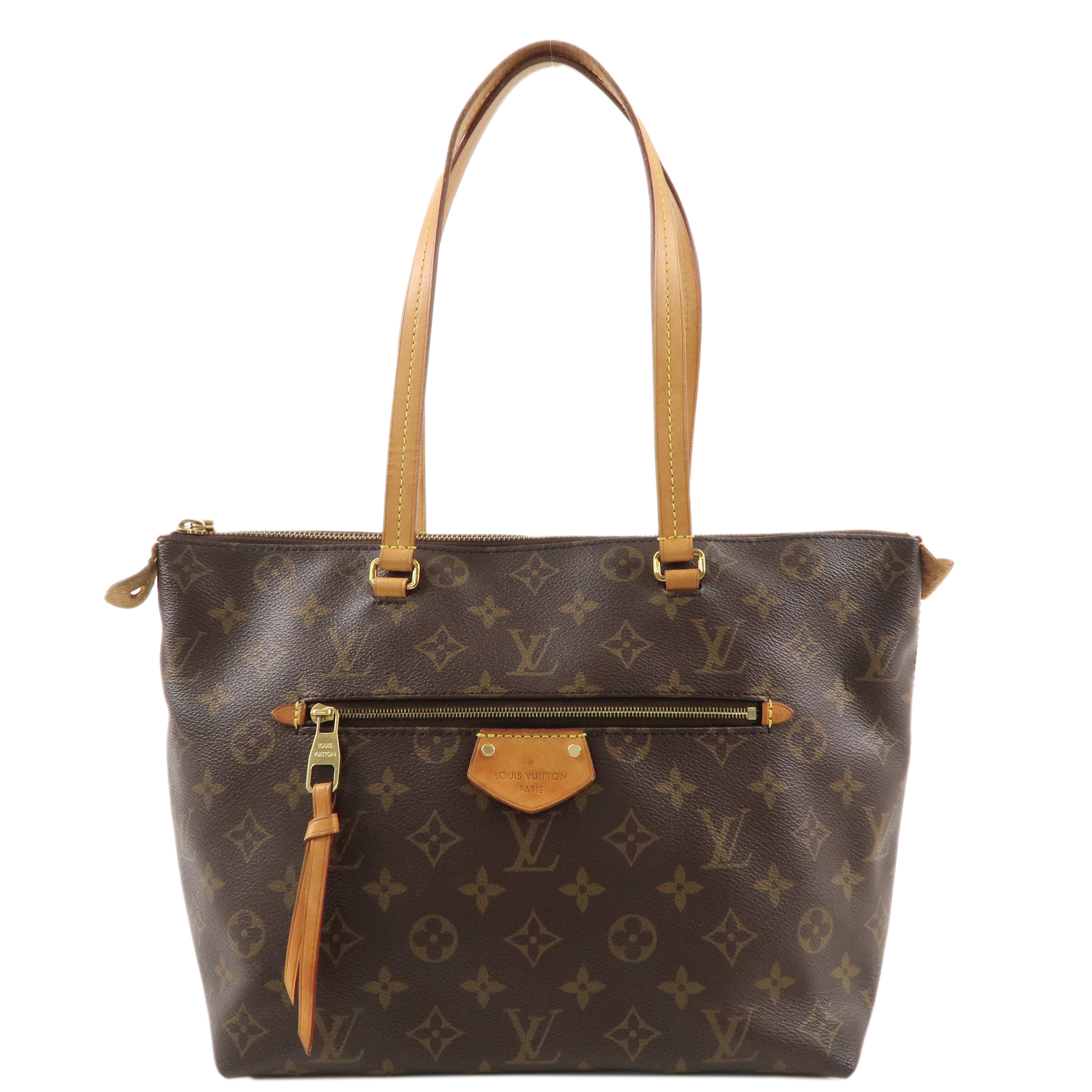 Louis Vuitton Monogram Iena PM Shoulder Bag Brown M42268