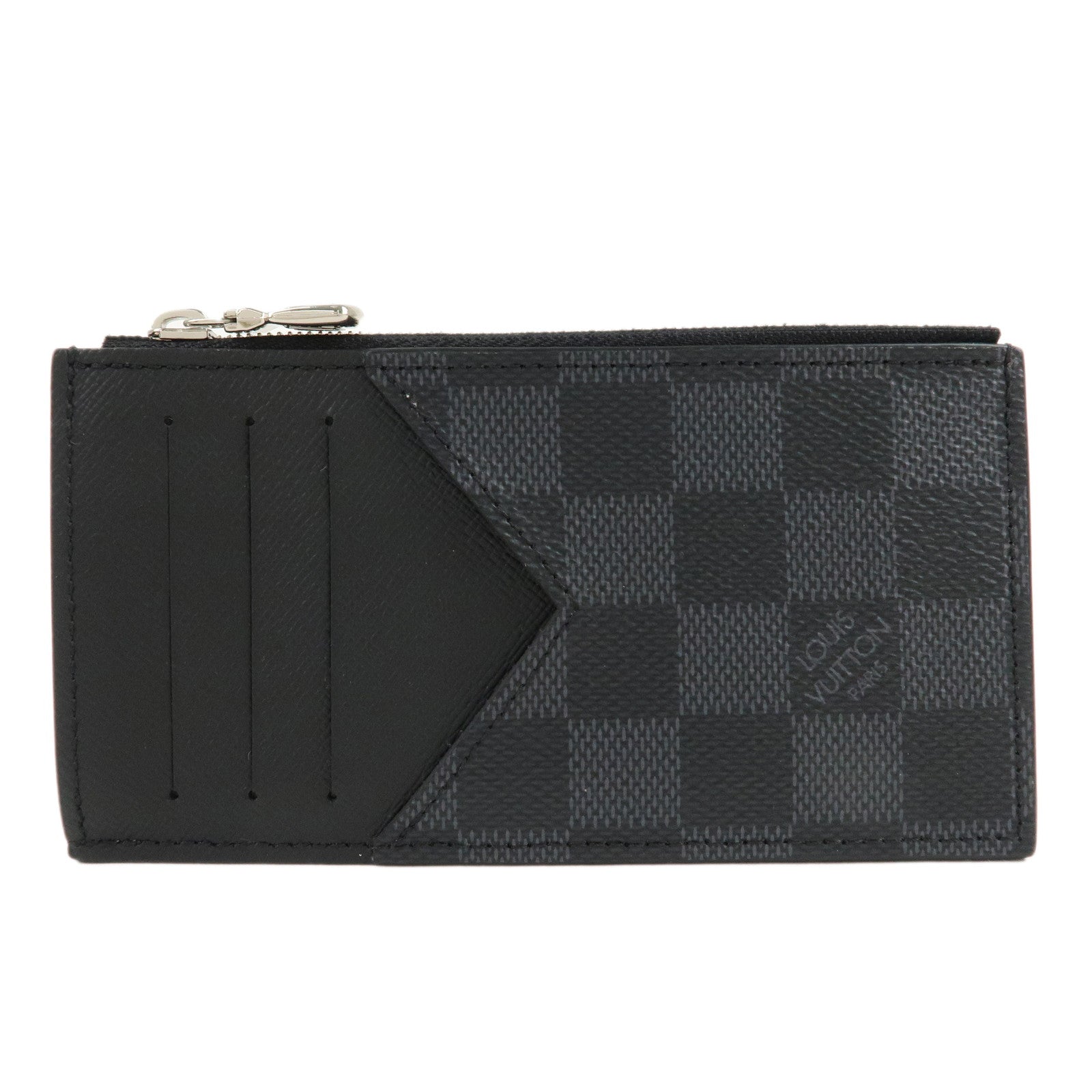 Louis-Vuitton-Damier-Graphite-Coin-Card-Holder-Card-Case-N64038