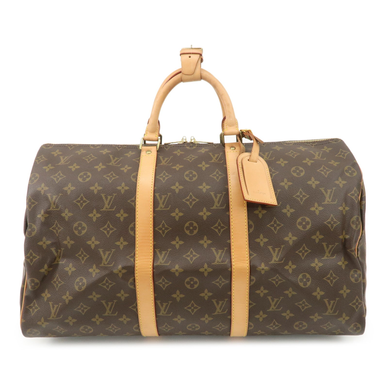 Louis-Vuitton-Monogram-Keep-All-50-Boston-Bag-Brown-M41426