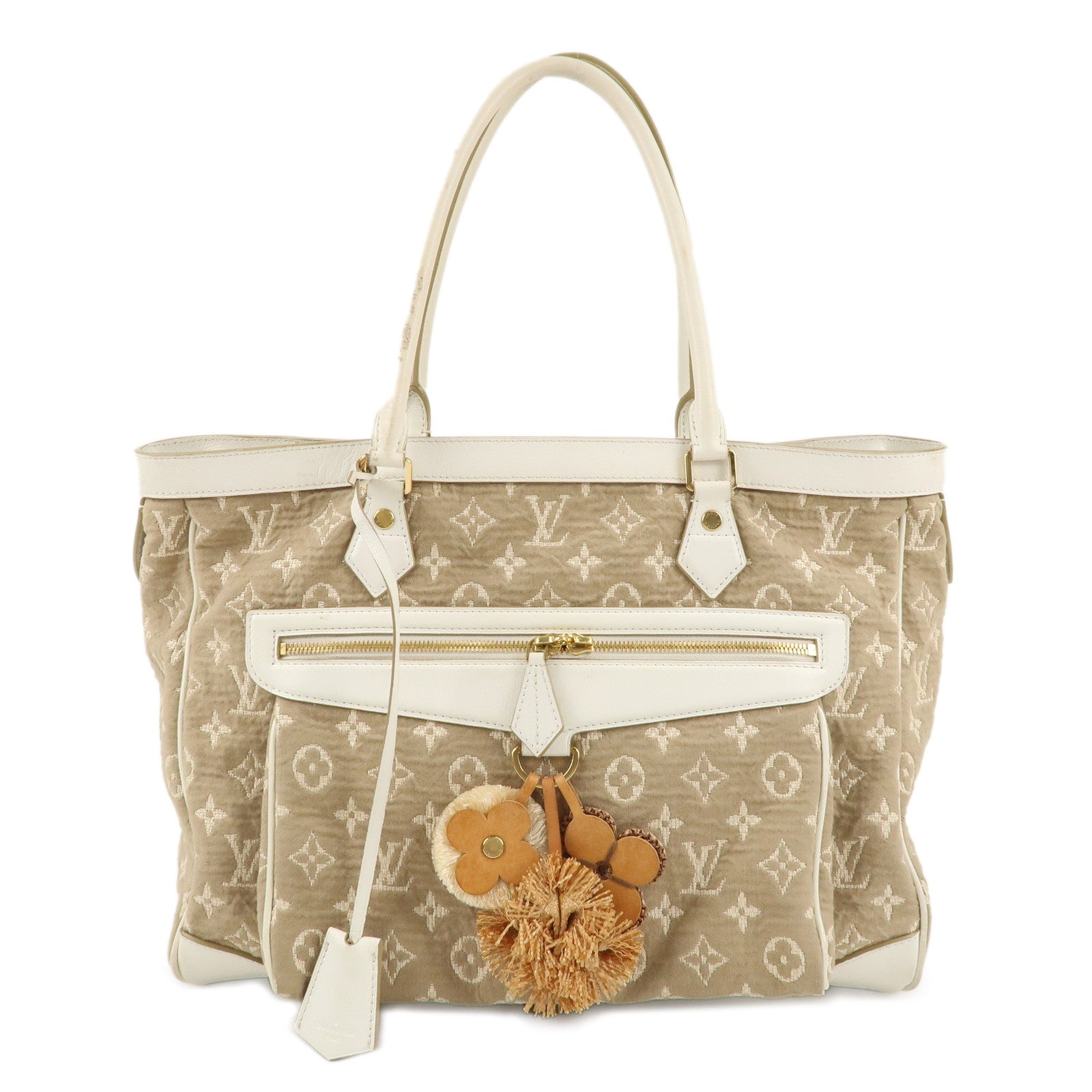 Louis-Vuitton-Monogram-Sabbia-Cabas-GM-Tote-Shoulder-Bag-M93793