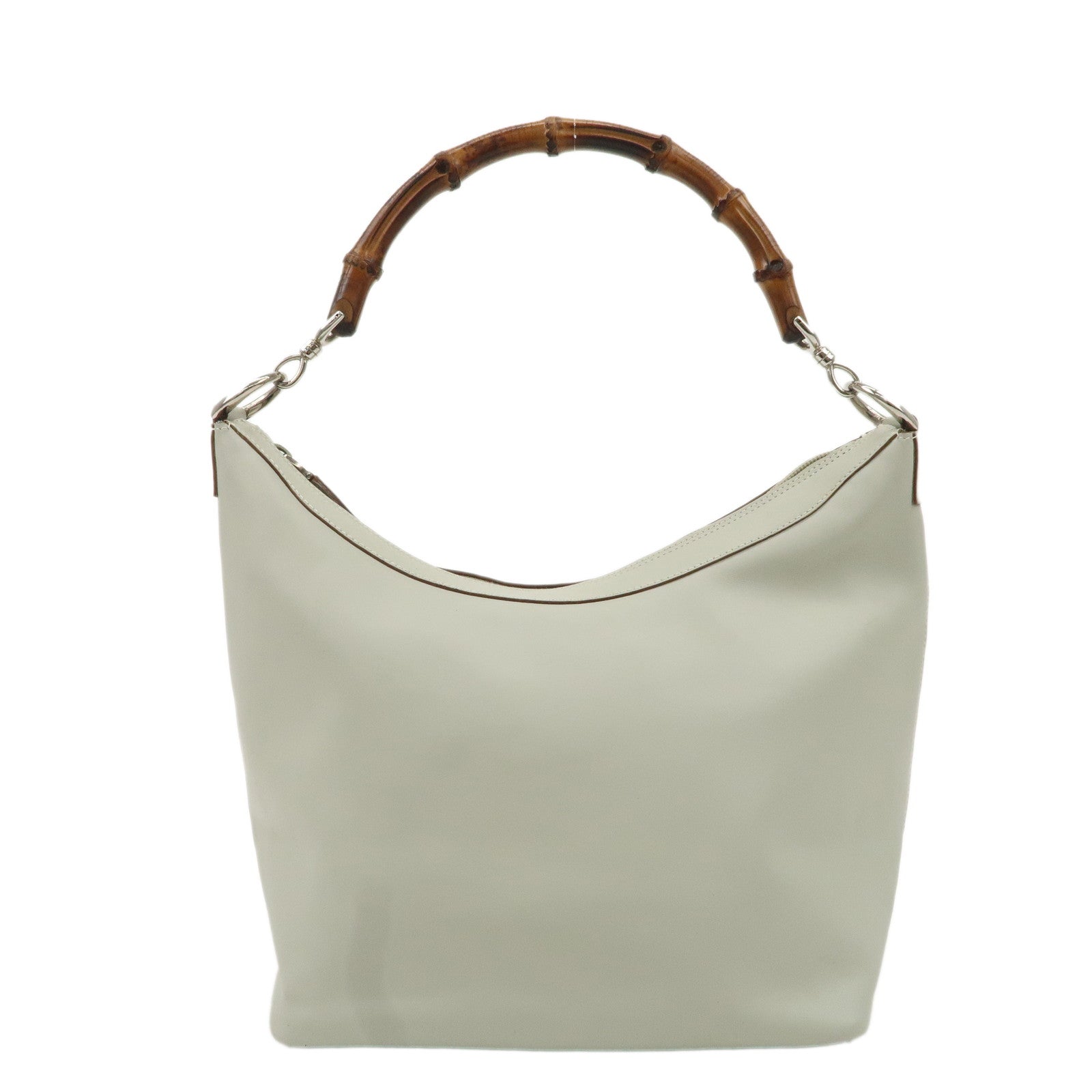 GUCCI-Bamboo-Leather-Shoulder-Bag-Light-Gray-000.8531