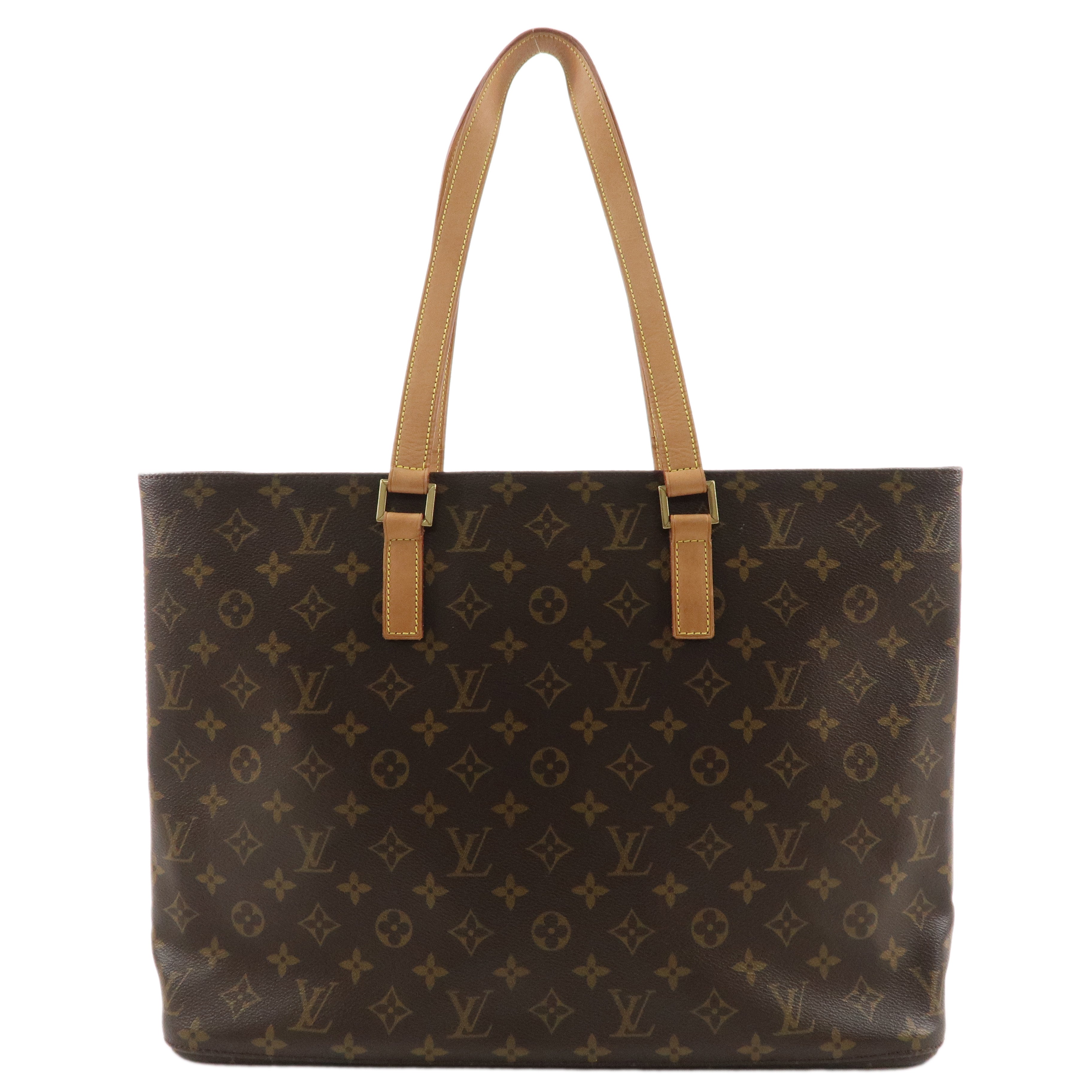 Louis Vuitton Monogram Luco Tote Bag Hand Bag Brown M51155