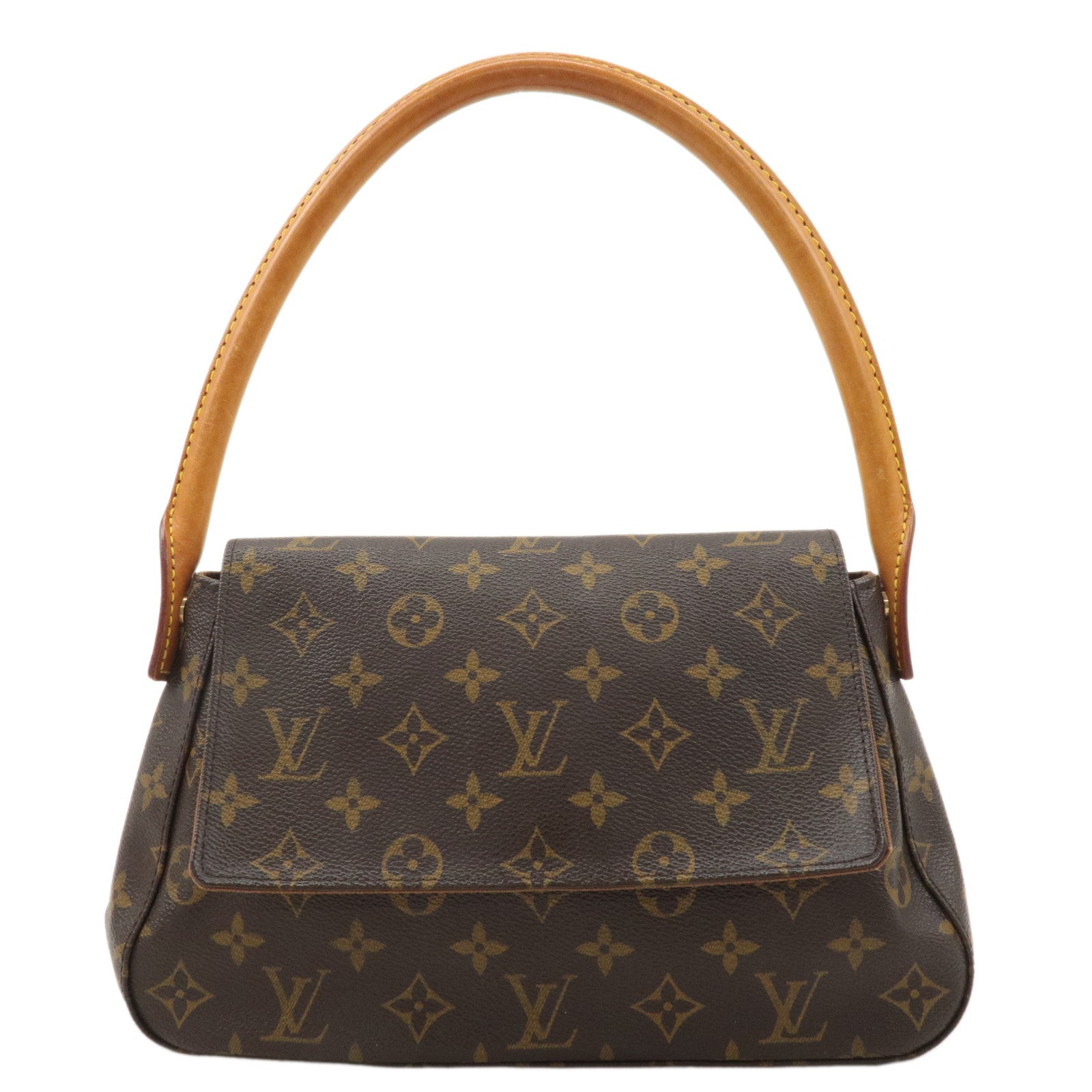 Louis Vuitton Monogram Mini Looping Shoulder Bag Hand Bag M51147