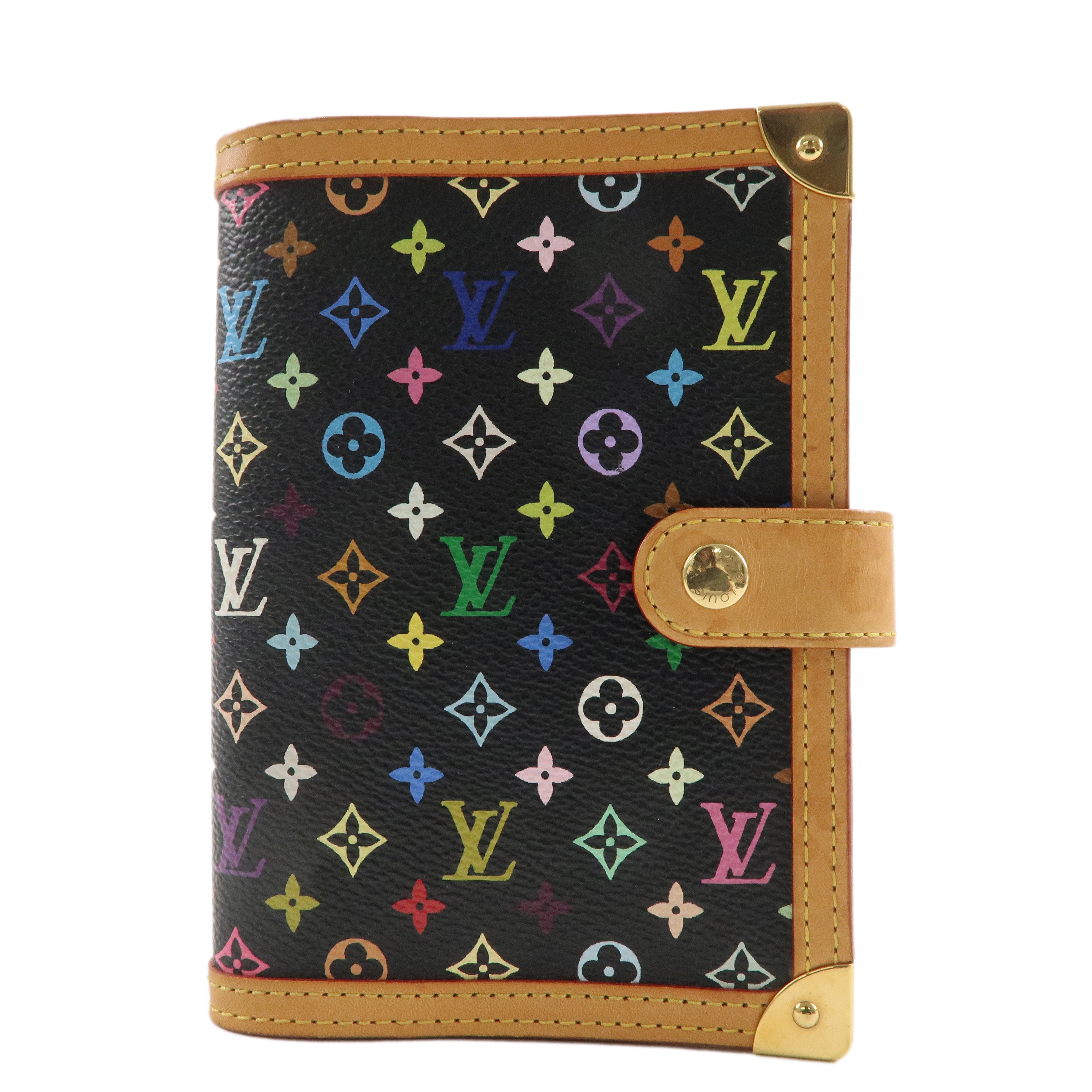 Louis Vuitton Monogram Multi Color Agenda PM Planner Cover R20895