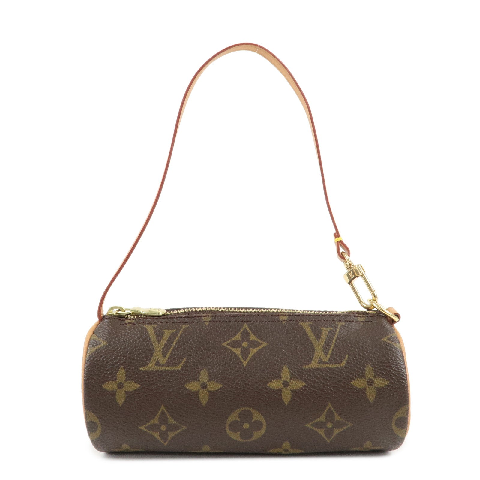 Louis-Vuitton-Monogram-Mini-Pouch-for-Papillon-Bag-Brown