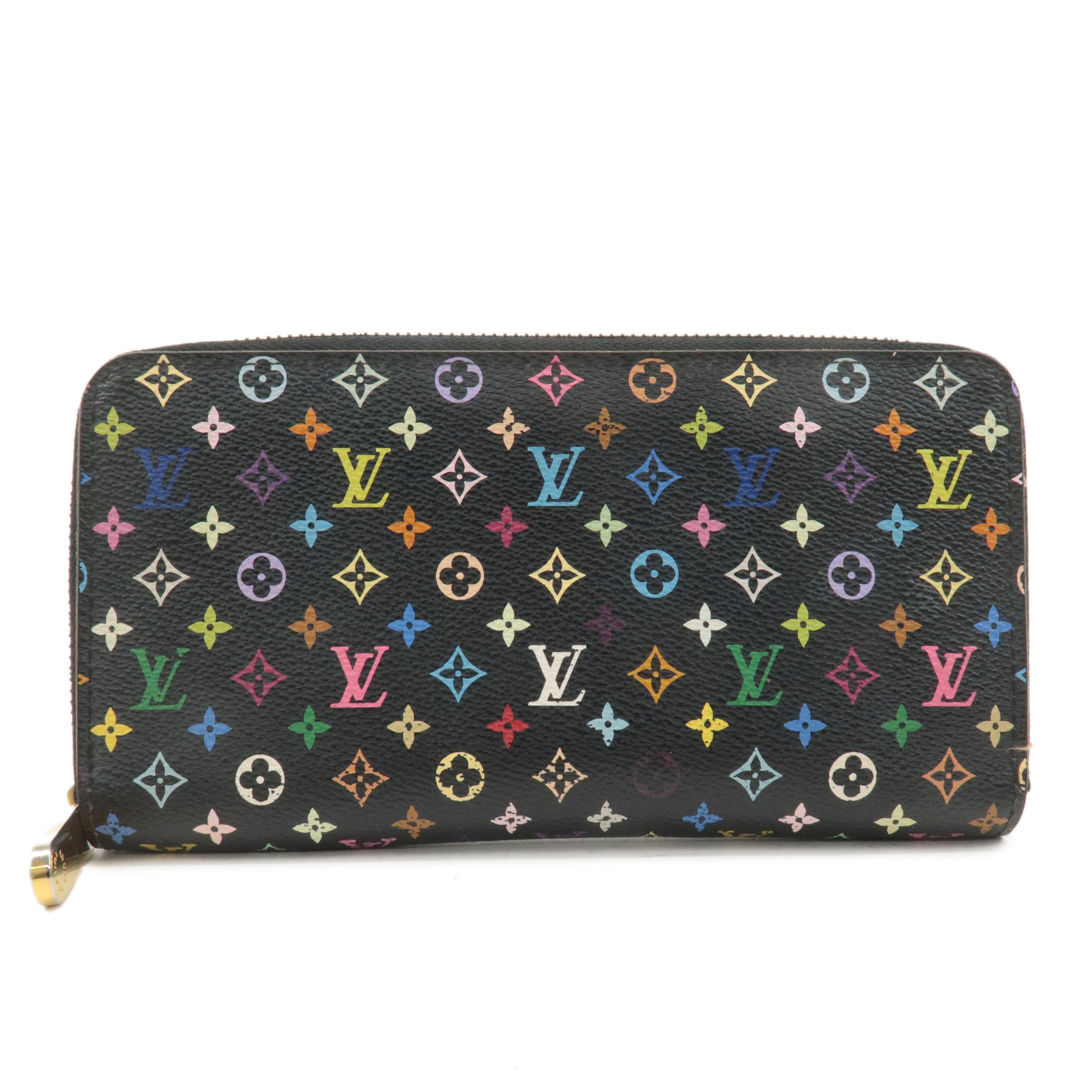 Louis Vuitton Monogram Multi Color Zippy Wallet Long Wallet M60050 F/S