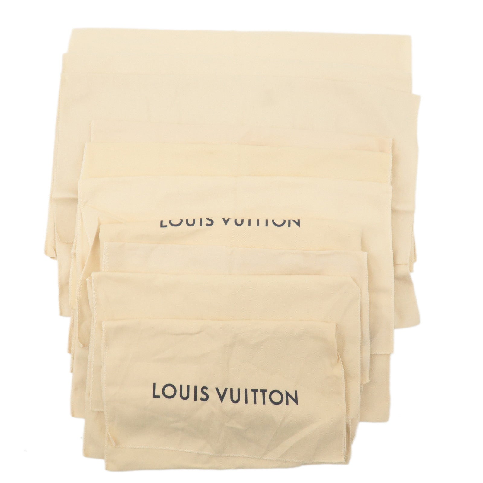 Louis-Vuitton-Set-of-10-Dust-Bag-Storage-Bag-New-Style-Beige