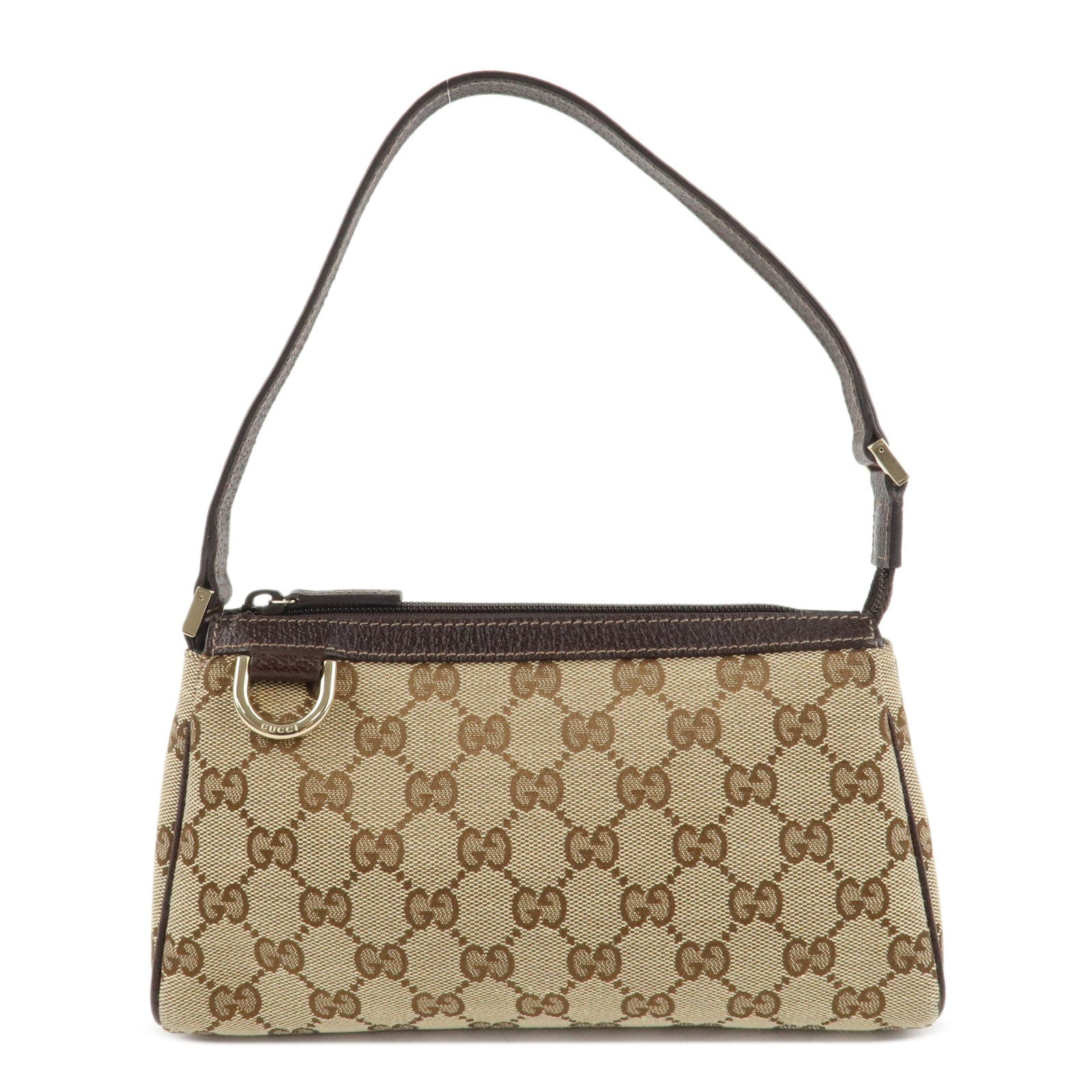 GUCCI-Abbey-GG-Canvas-Leather-Shoulder-Bag-Beige-Dark-Brown-145750