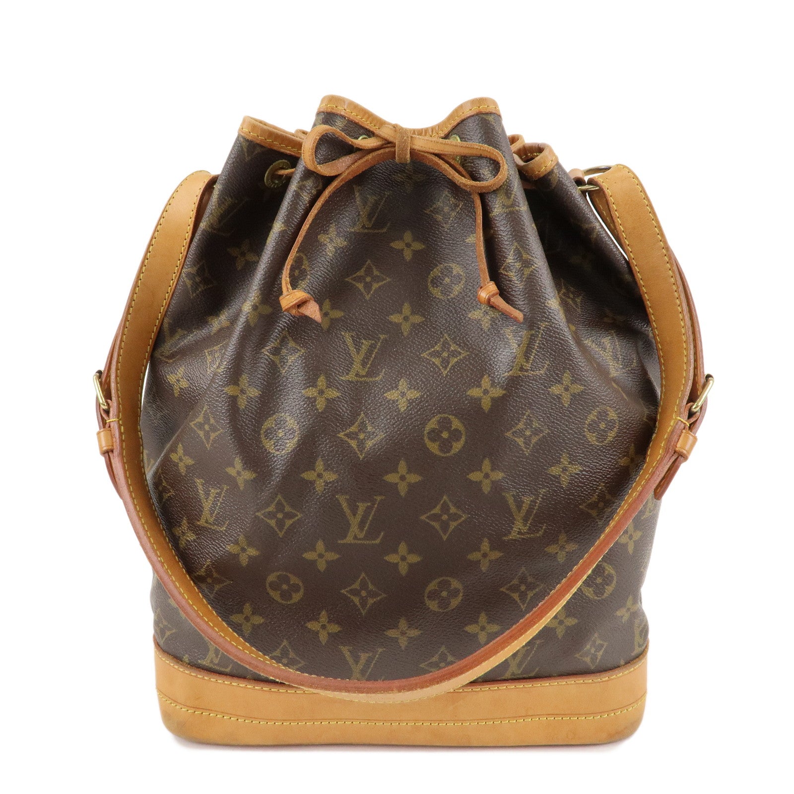 Louis-Vuitton-Monogram-Noe-Shoulder-Bag-Hand-Bag-Brown-M42224