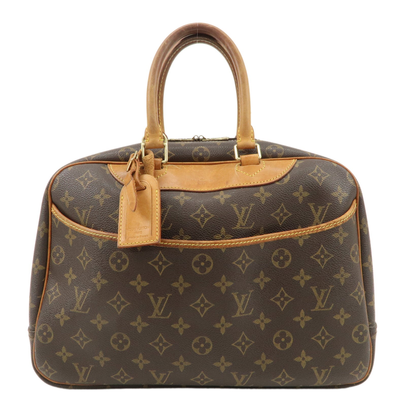 Louis-Vuitton-Monogram-Deauville-Hand-Bag-Brown-M47270