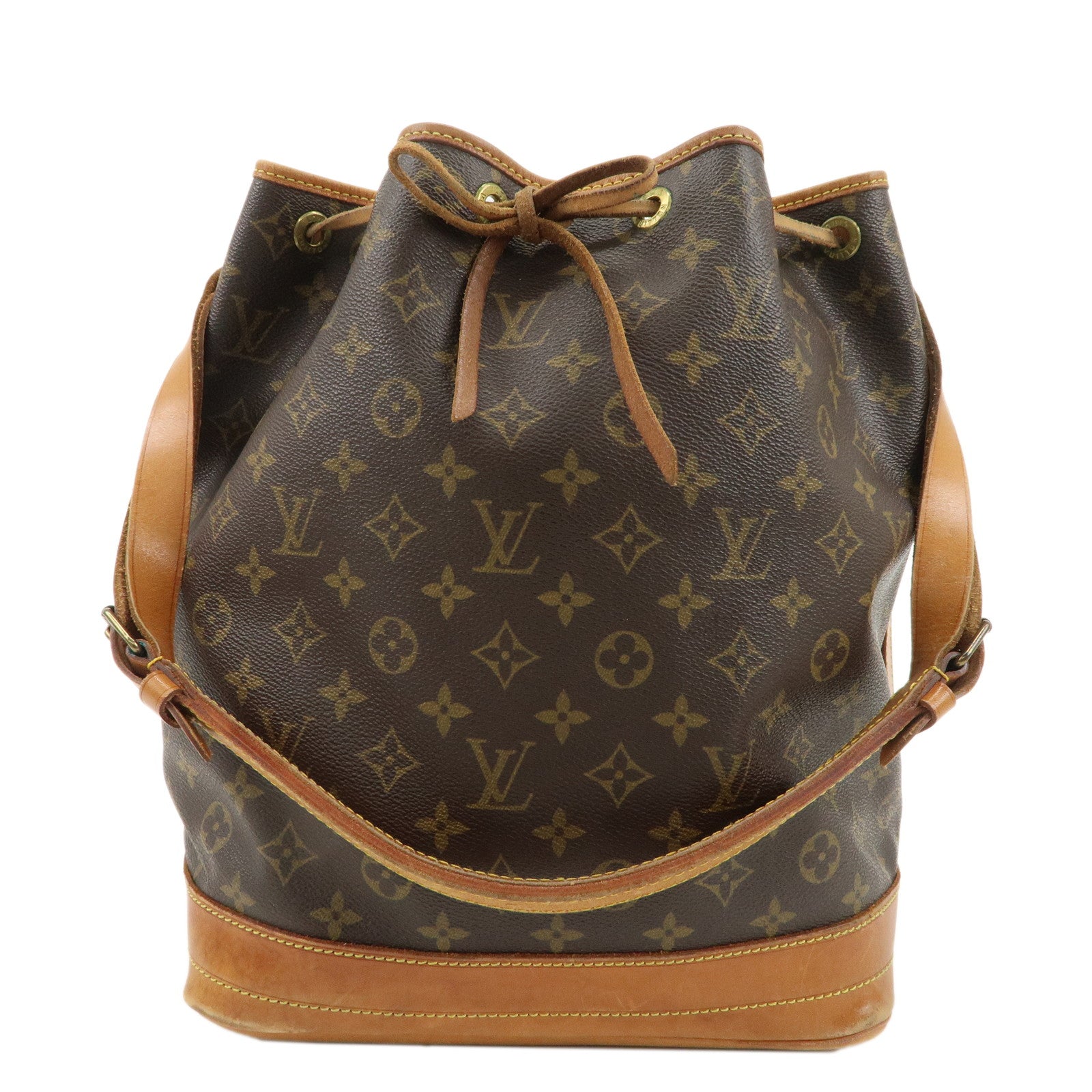 Louis-Vuitton-Monogram-Noe-Shoulder-Bag-Brown-M42224