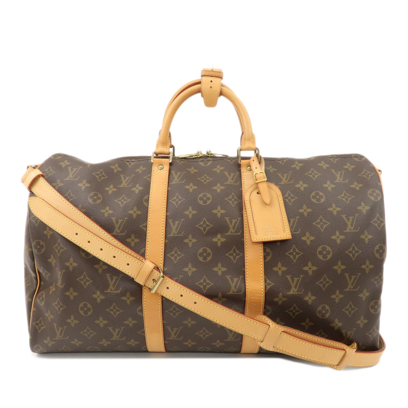 Louis-Vuitton-Monogram-Keep-All-Bandouliere-50-Boston-Bag-M41416