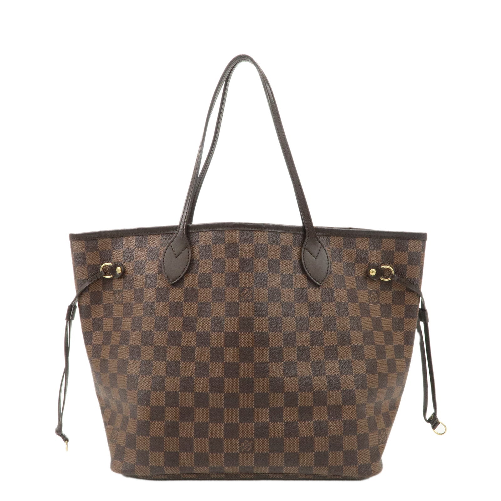 Louis-Vuitton-Damier-Neverfull-MM-Tote-Bag-Hand-Bag-N51105