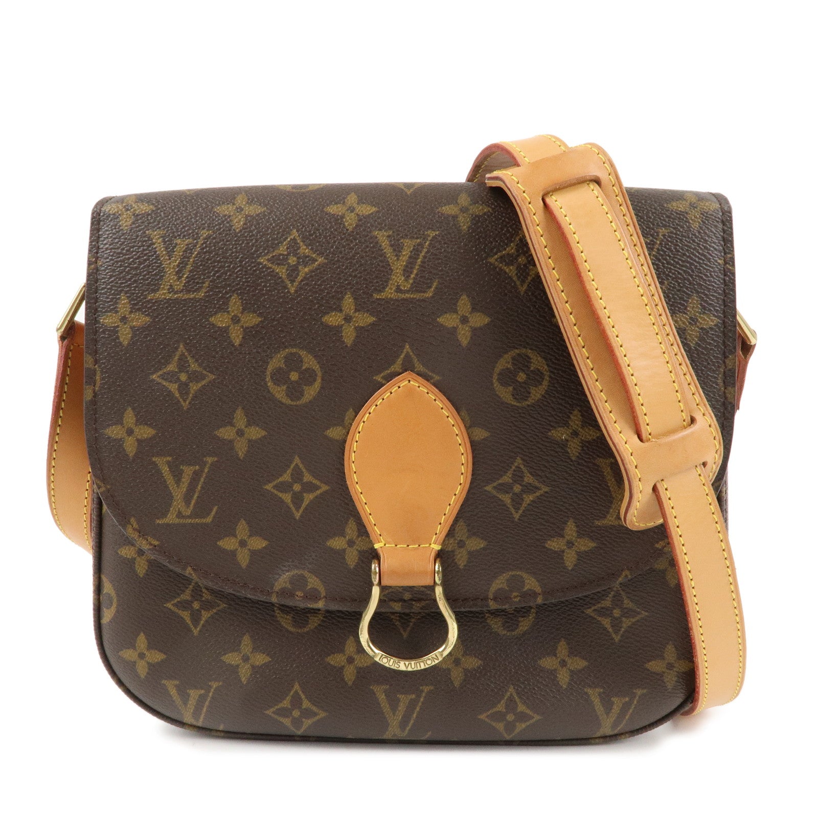 Louis-Vuitton-Monogram-Saint-Cloud-GM-Shoulder-Bag-Brown-M51242