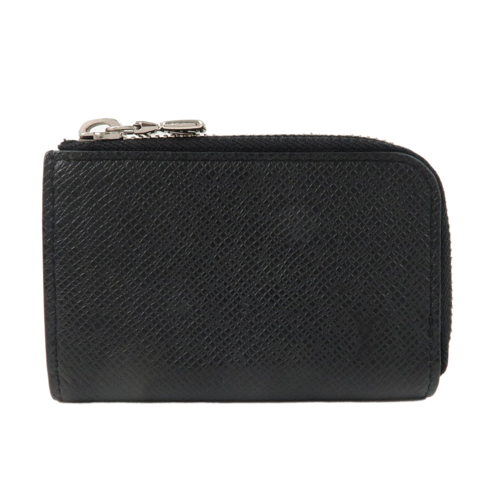 Louis-Vuitton-Taiga-Porte-Monnaie-Jour-Zip-Coin-Case-Noir-M63375