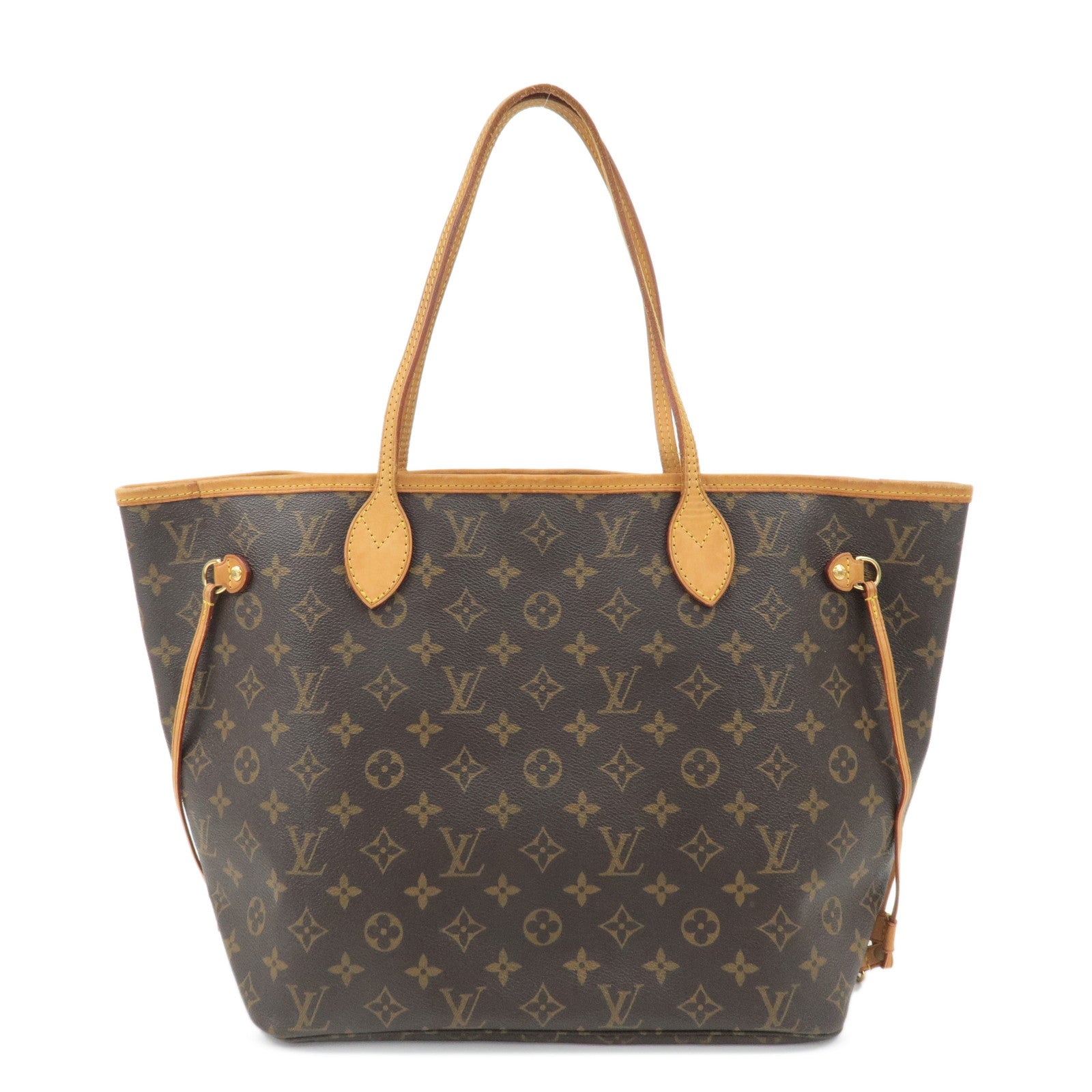 Louis-Vuitton-Monogram-Neverfull-MM-Tote-Bag-Brown-M40156