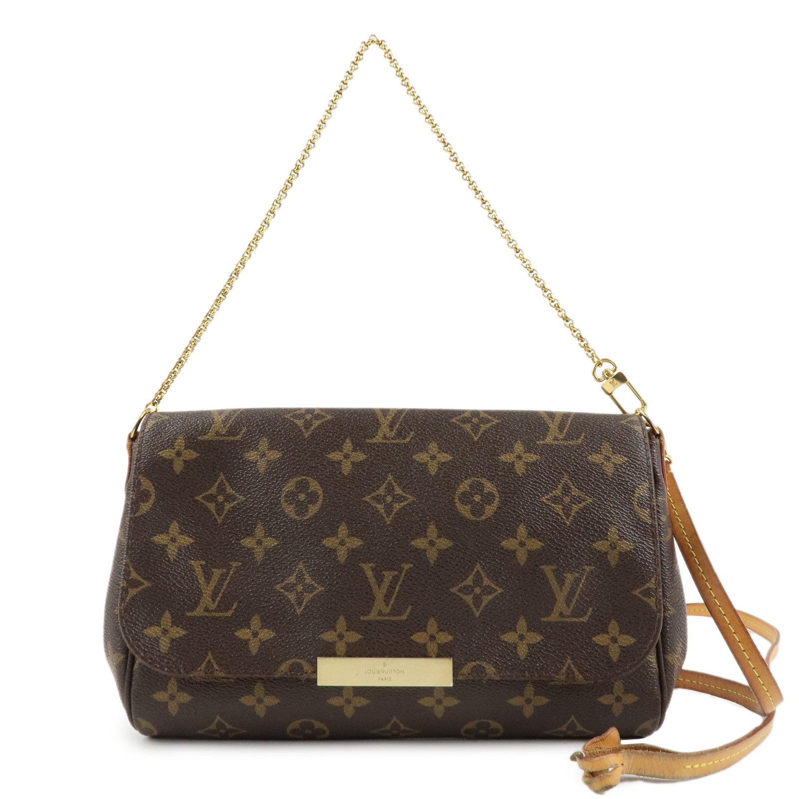 Louis-Vuitton-Monogram-Favorite-PM-2Way-Shoulder-Bag-M40717