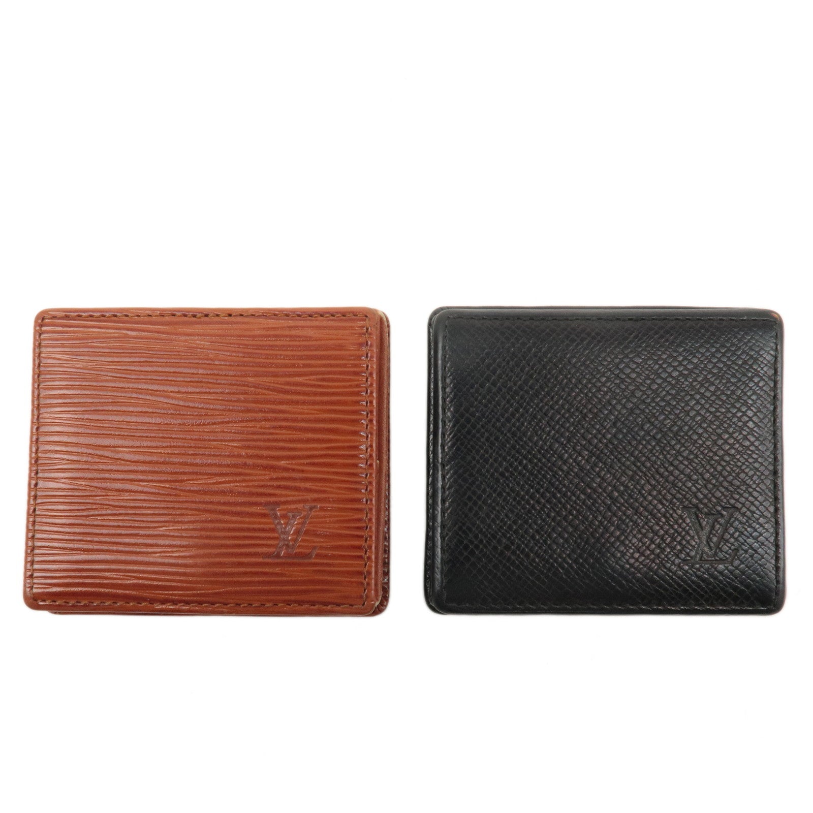 Louis-Vuitton-Epi-Taiga-Set-of-2-Coin-Case-M30382-M63693