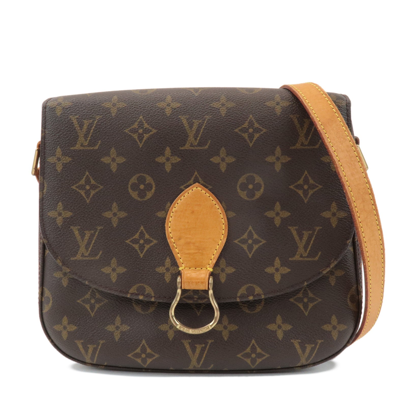 Louis-Vuitton-Monogram-Saint-Cloud-GM-Shoulder-Bag-Brown-M51242