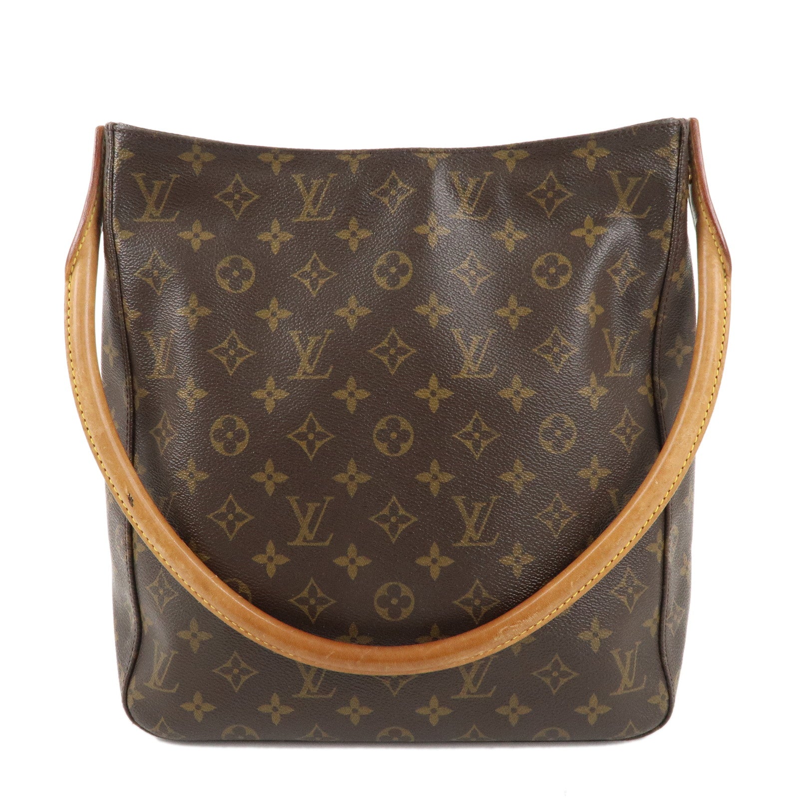 Louis-Vuitton-Monogram-Looping-GM-Shoulder-Bag-Brown-M51145