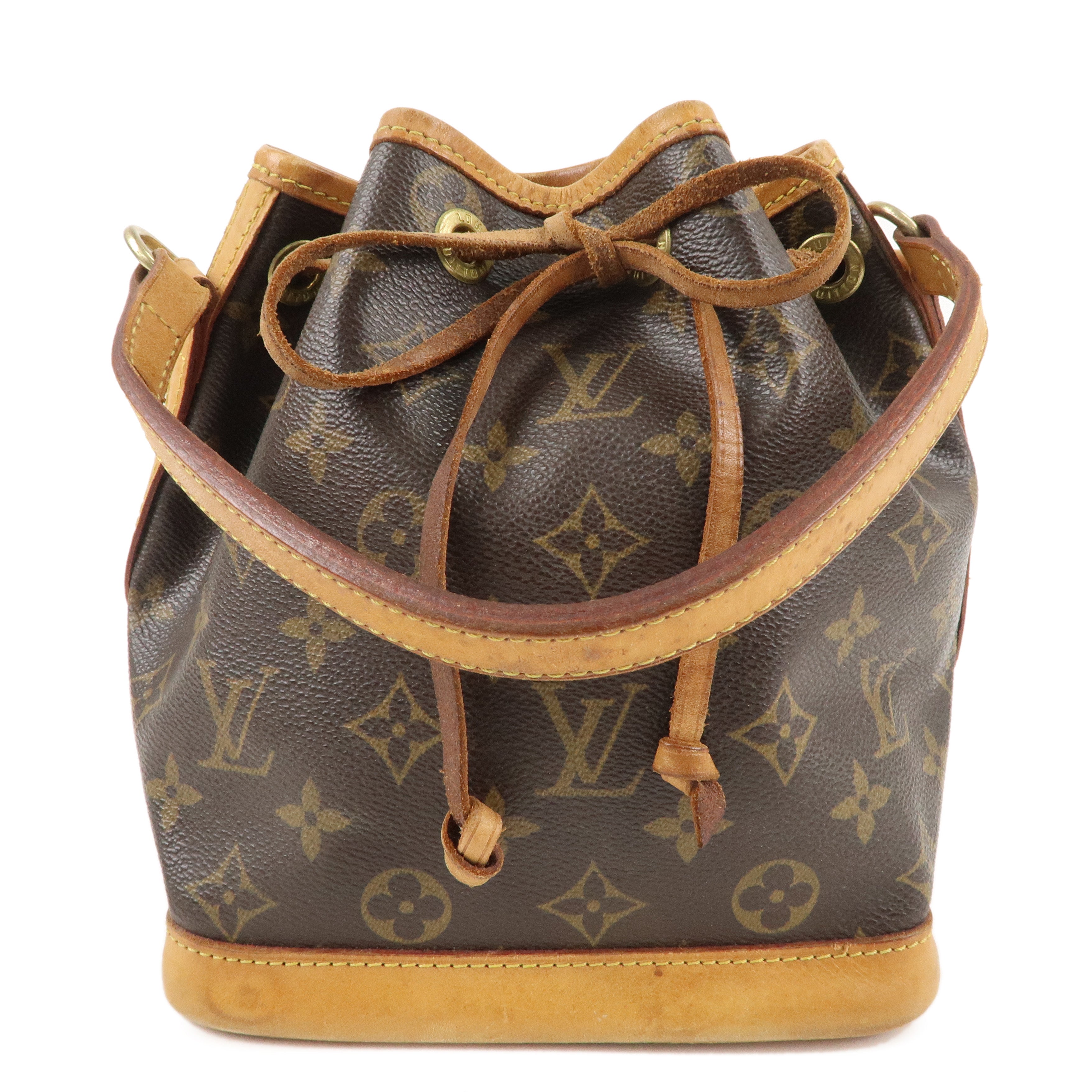 Louis Vuitton Monogram Mini Noe Hand Bag Brown M42227