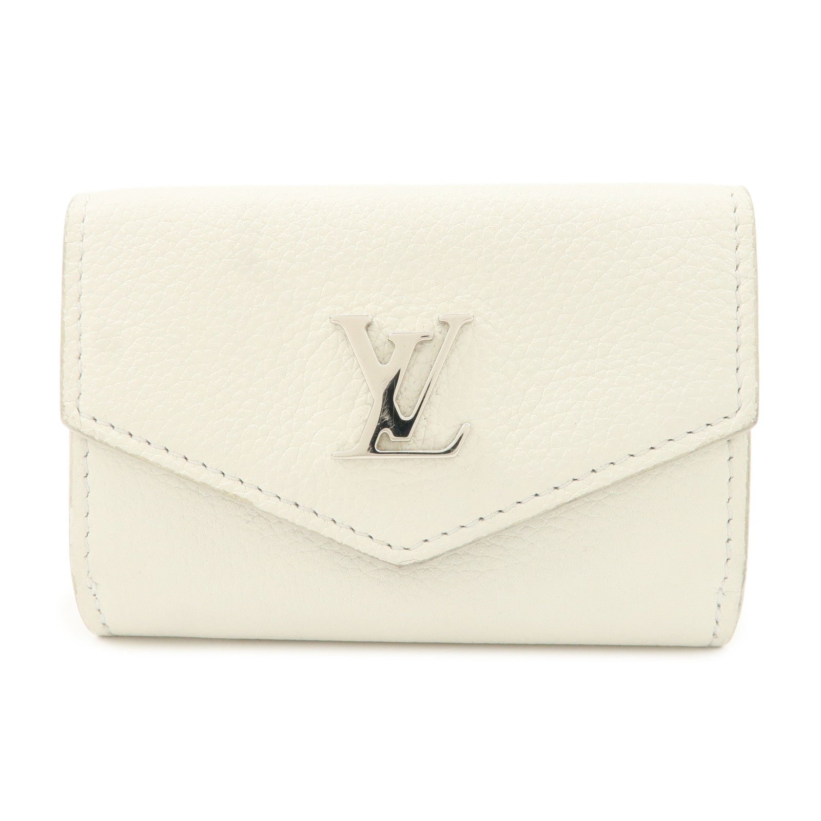 Louis-Vuitton-Portefeuille-Lock-Mini-Wallet-White-M68482