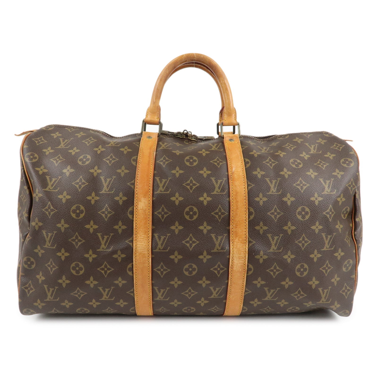 Louis-Vuitton-Monogram-Keep-All-50-Bag-Boston-Bag-M41426