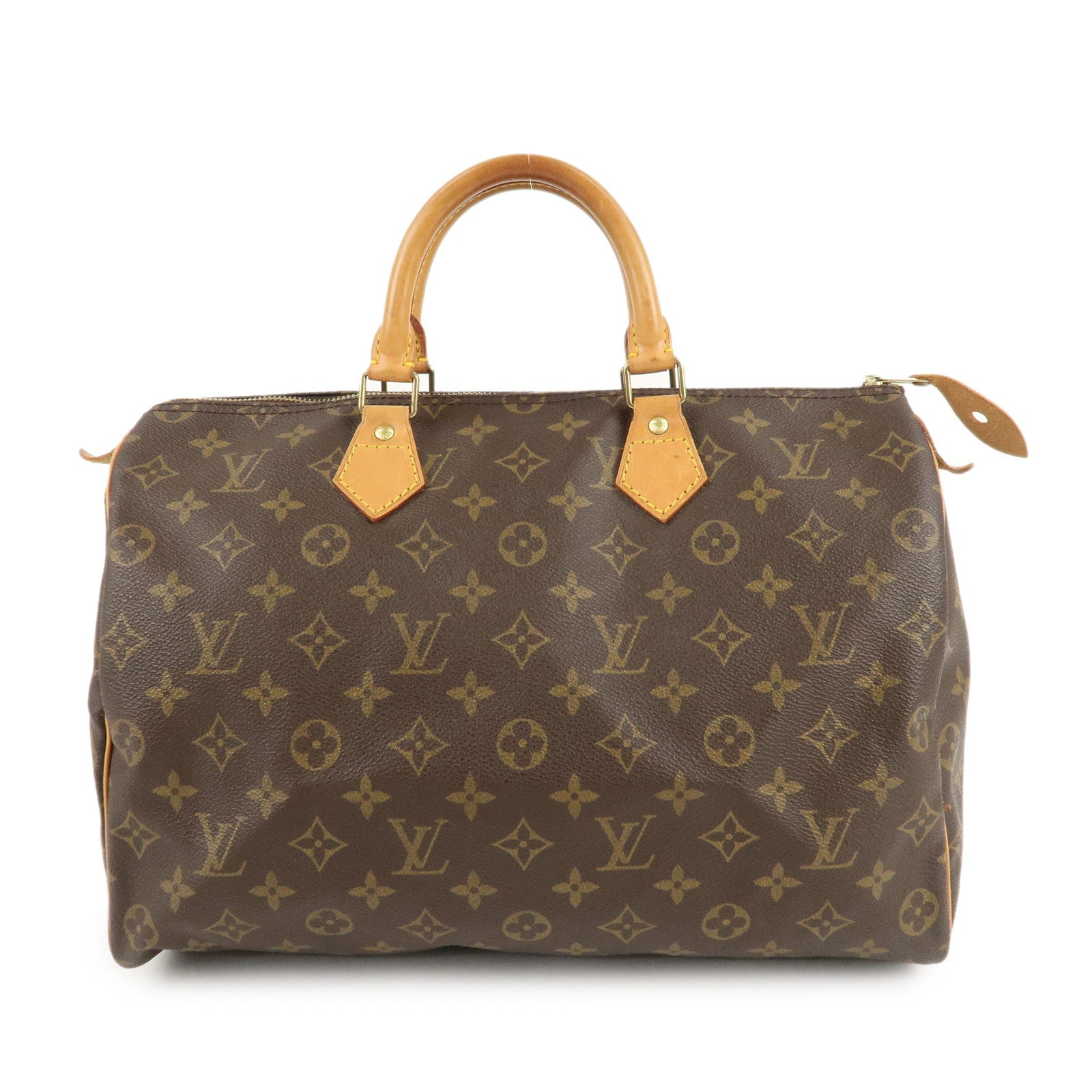 Louis-Vuitton-Monogram-Speedy-35-Hand-Bag-Boston-Bag-M41524