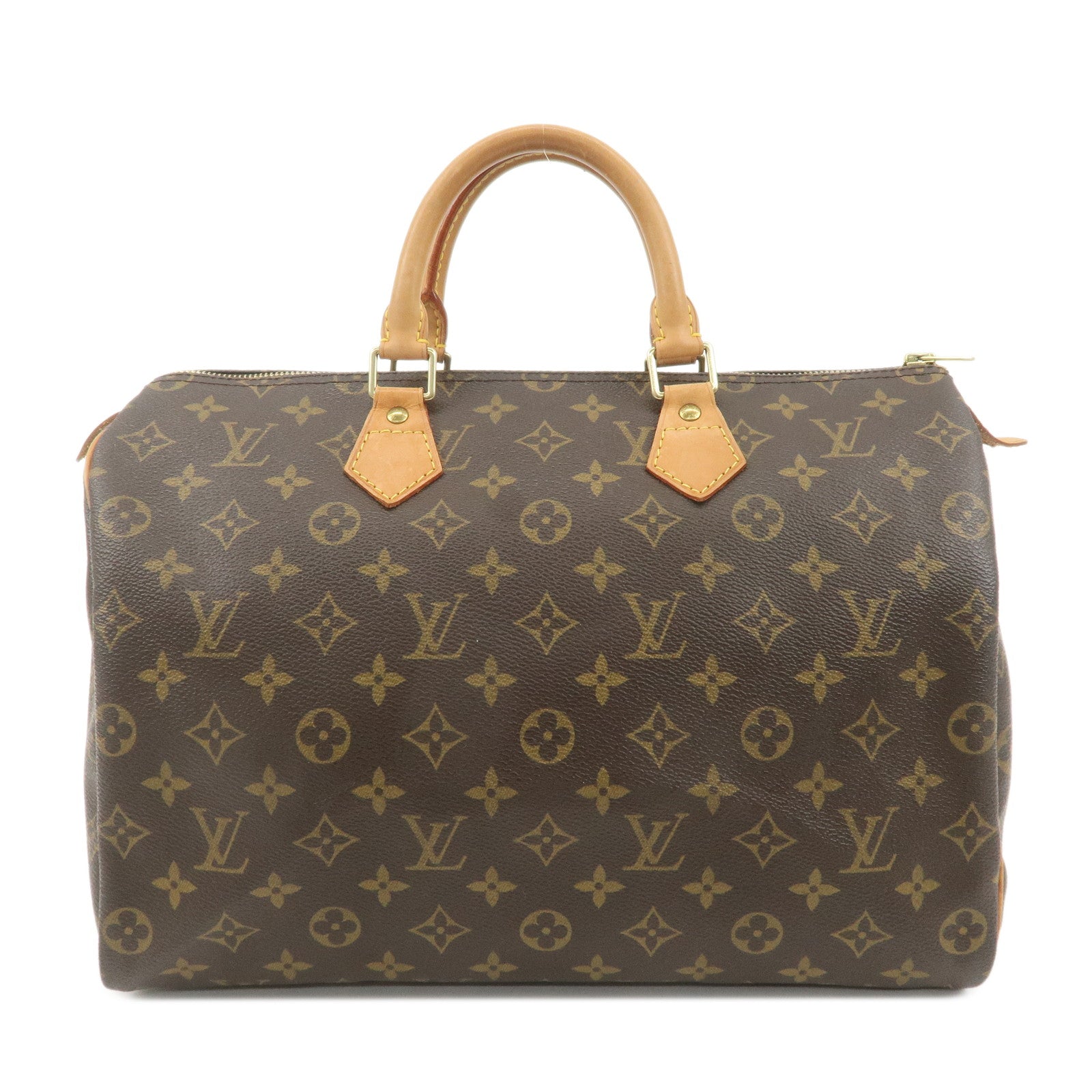 Louis-Vuitton-Monogram-Speedy-35-Hand-Bag-Boston-Bag-M41524