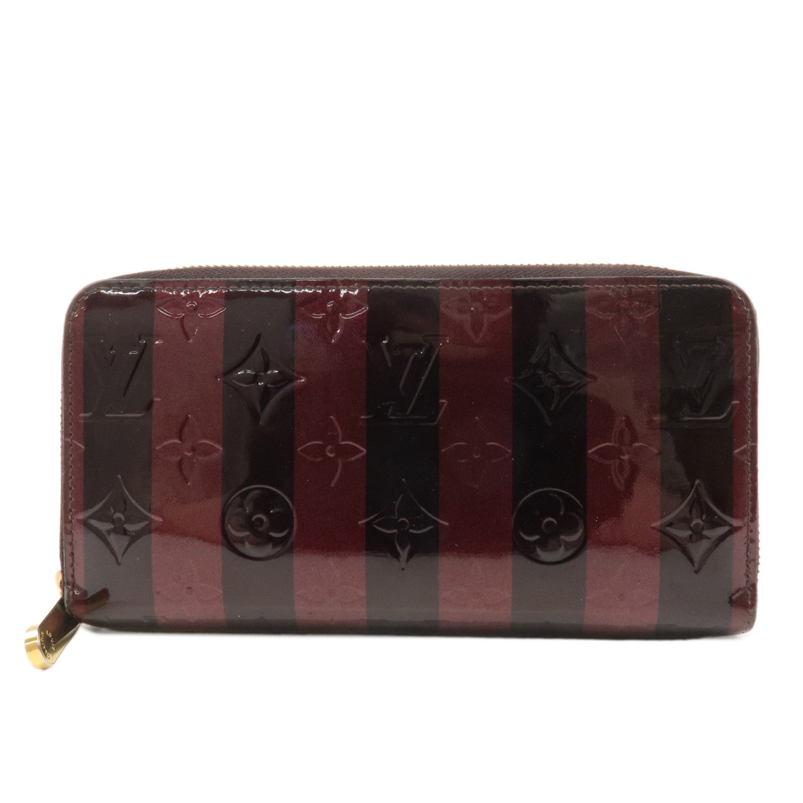 Louis-Vuitton-Monogram-Vernis-Rayure-Zippy-Wallet-Amarante-M91717