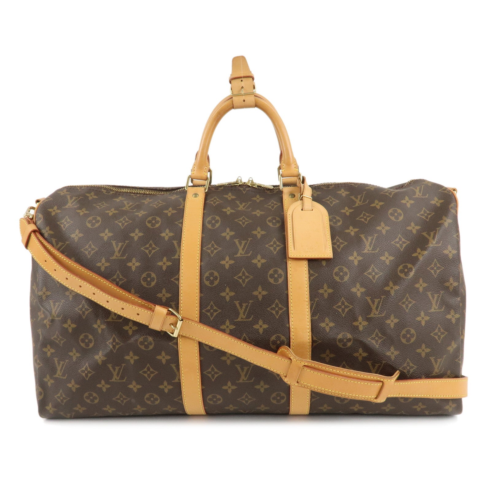 Louis-Vuitton-Monogram-Keep-All-Bandouliere-55-Bag-M41414