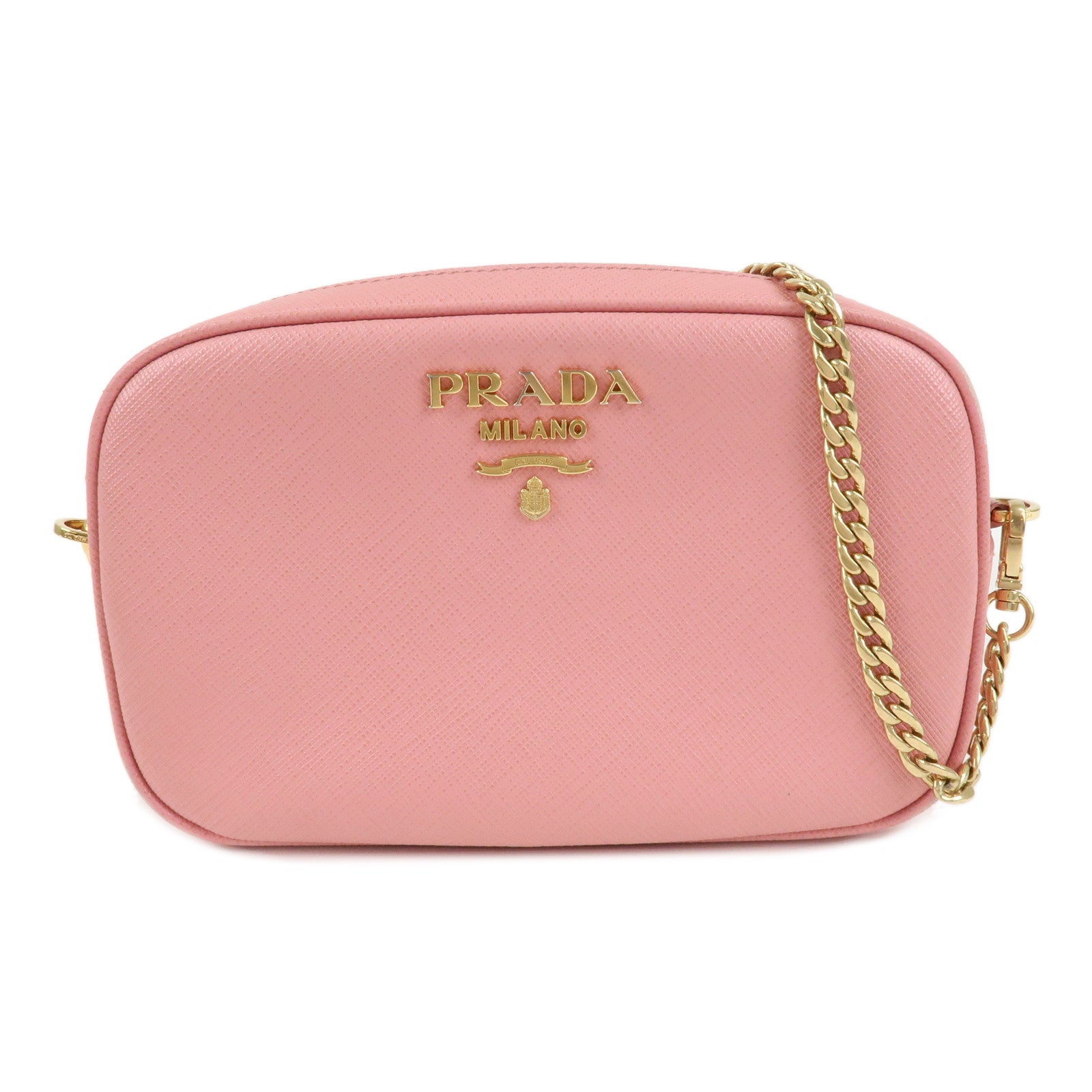 PRADA-Saffiano-Leather-2WAY-Body-Bag-Shoulder-Bag-1BL007