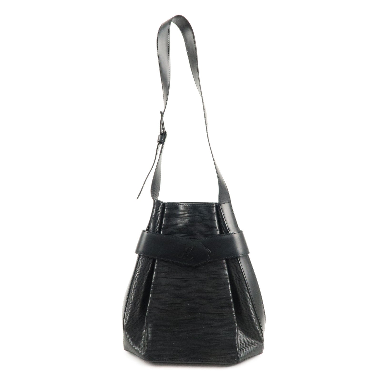 Louis Vuitton Epi Sac D
epaule PM Bucket Bag Noir Black M80157