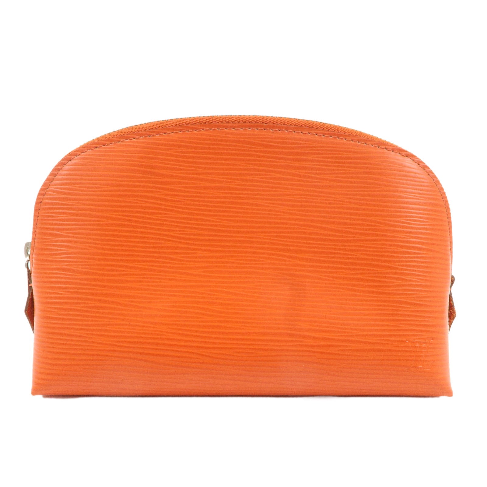 Louis-Vuitton-Epi-Pochette-Cosmetic-Pouch-Pimont-Orange