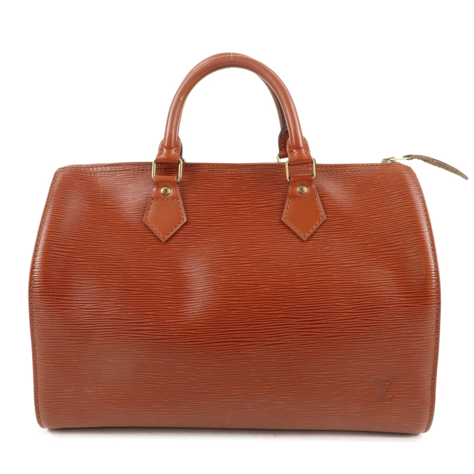 Louis-Vuitton-Epi-Speedy-30-Hand-Boston-Bag-Kenya-Brown-M43003