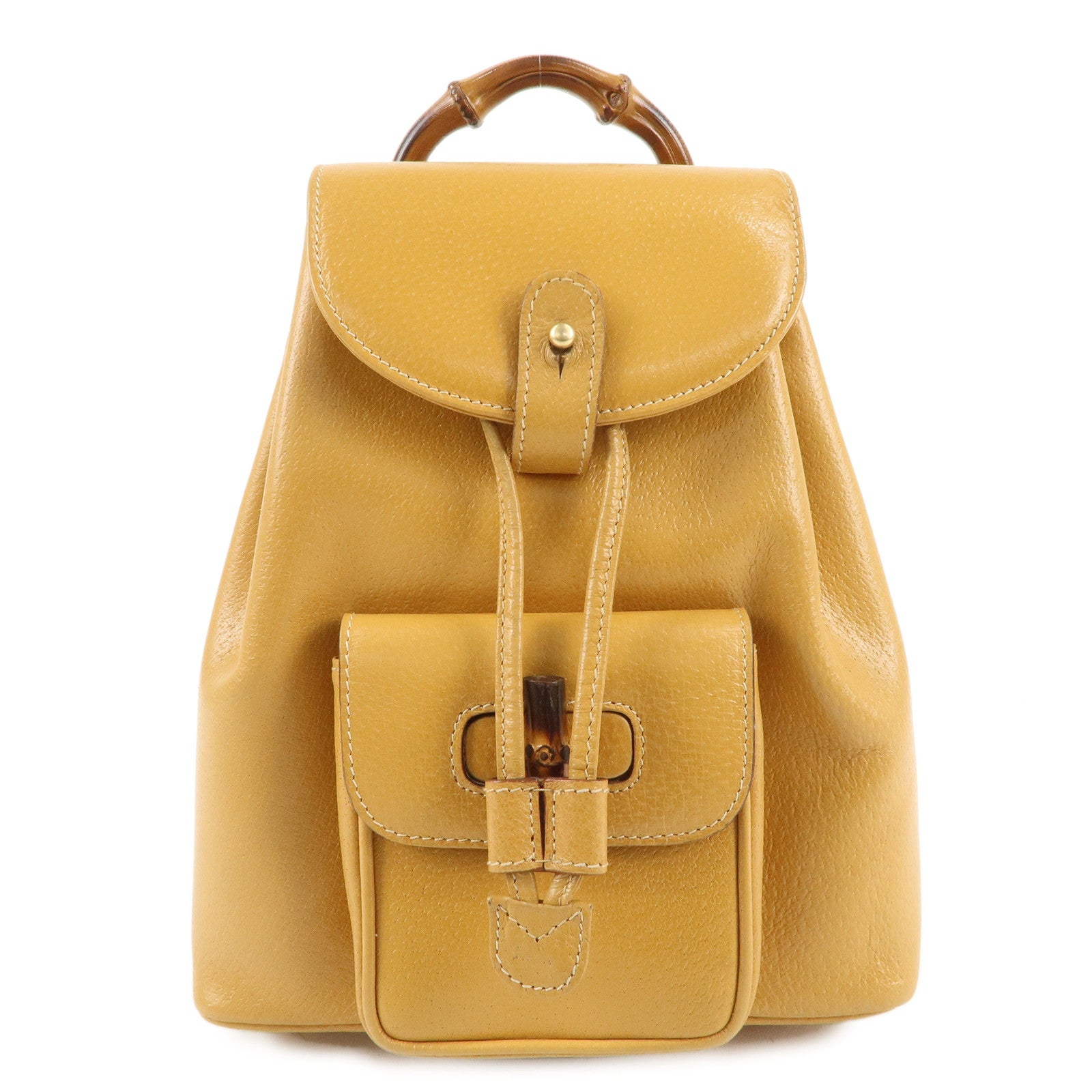 GUCCI-Bamboo-Leather-Mini-Backpack-Ruck-Sack-Beige-003.1705