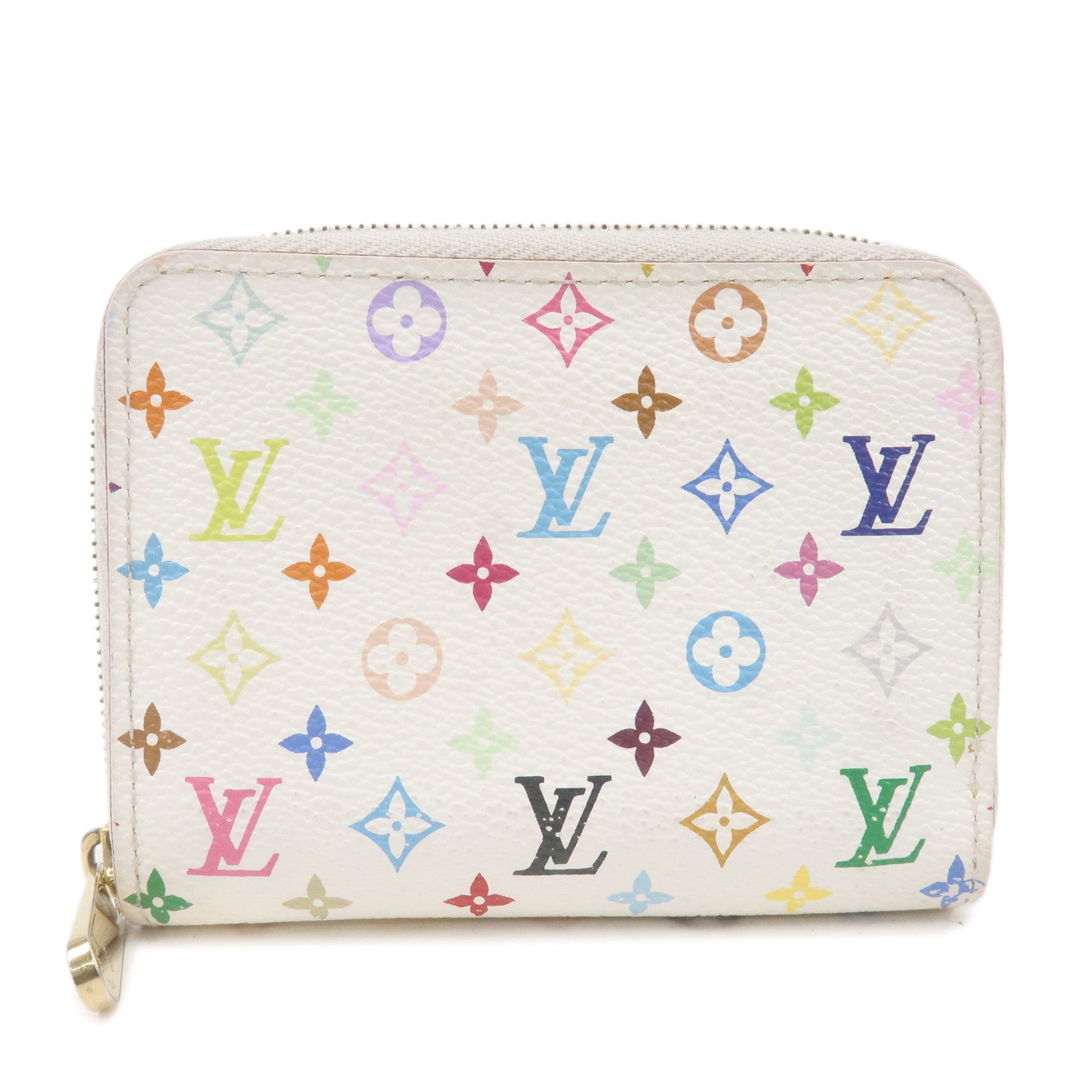 Louis-Vuitton-Monogram-Multicolor-Zippy-Coin-Purse-Blanc-M93741