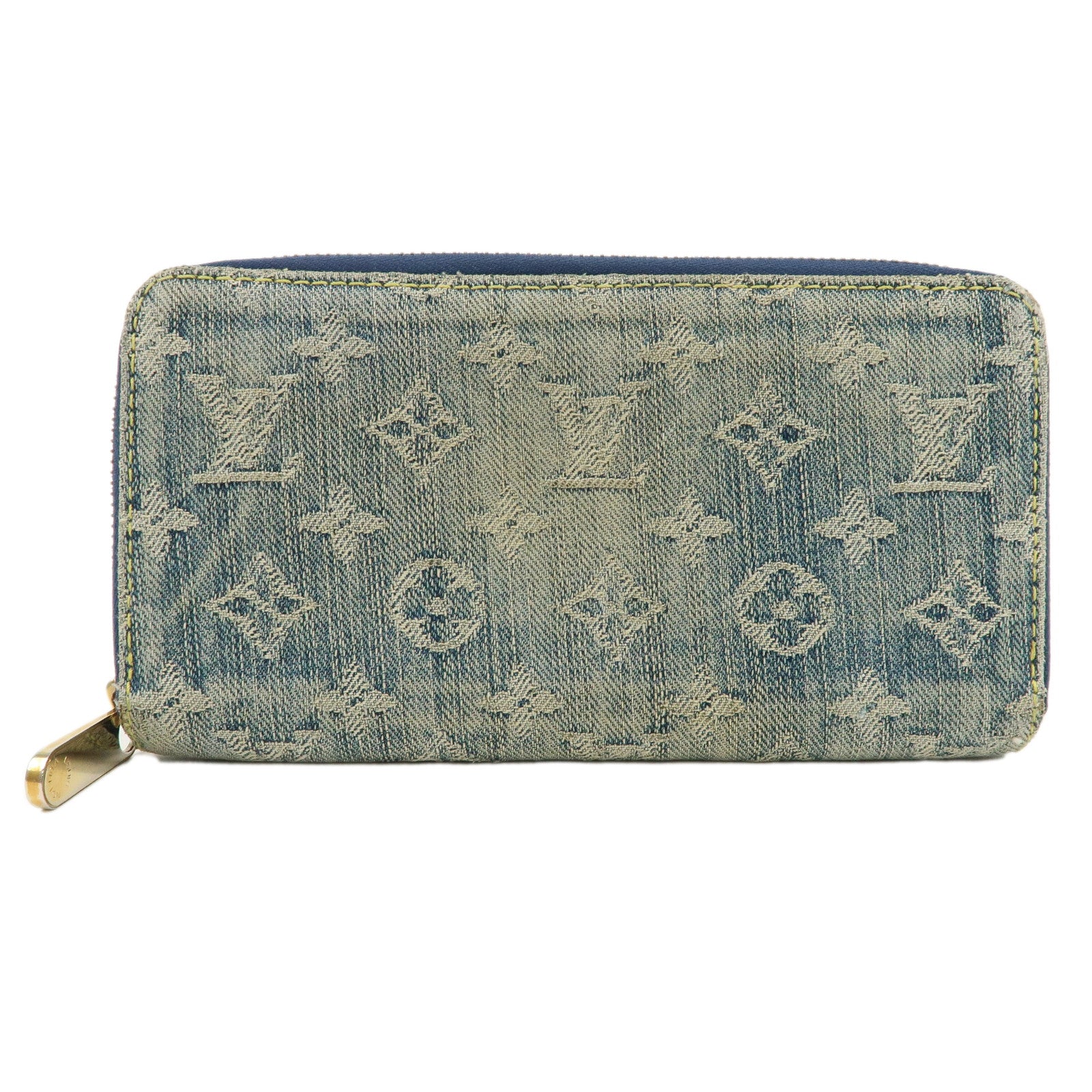 Louis-Vuitton-Monogram-Denim-Zippy-Wallet-M95341-Blue