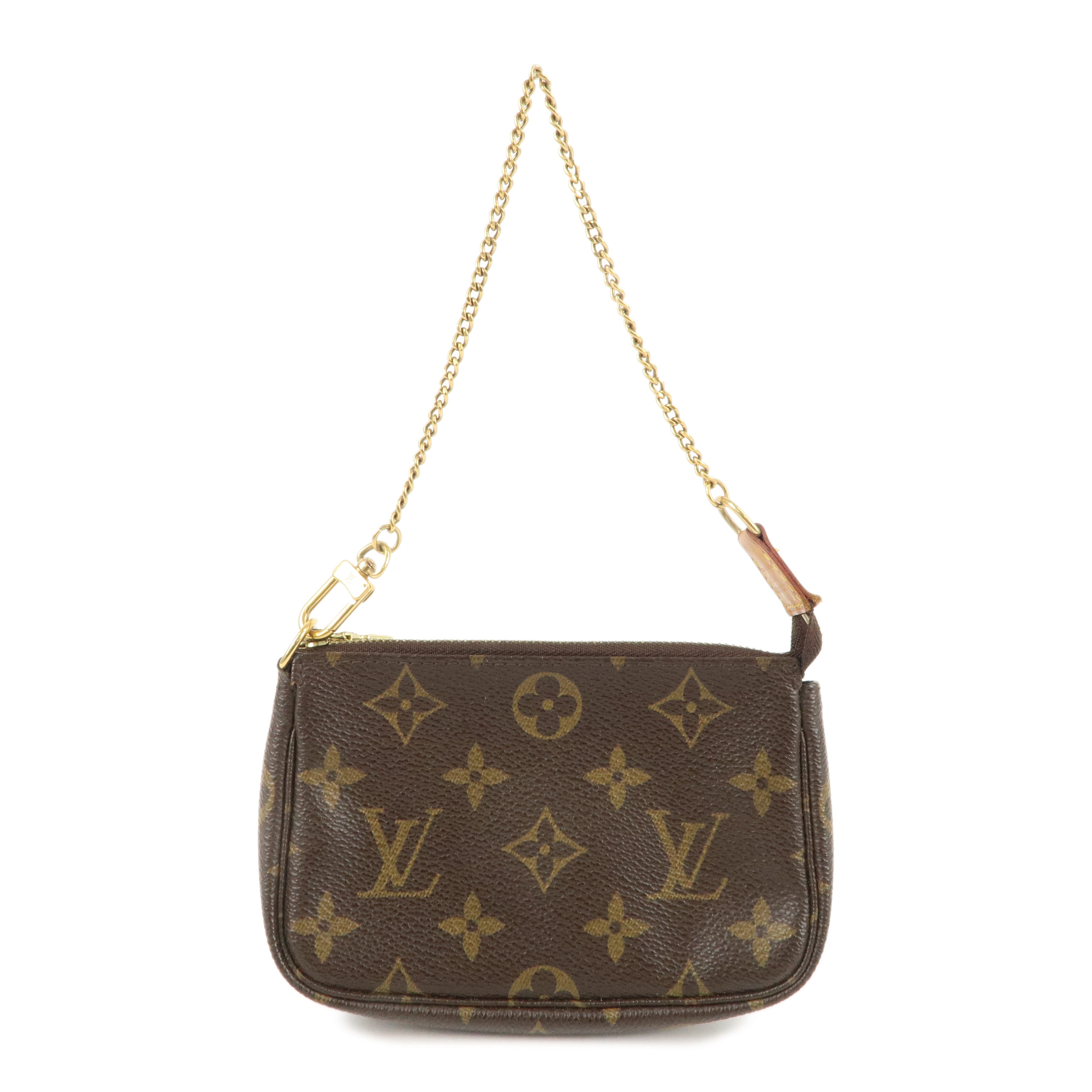 Louis Vuitton Monogram Mini Pochette Accessoires Pouch M58009