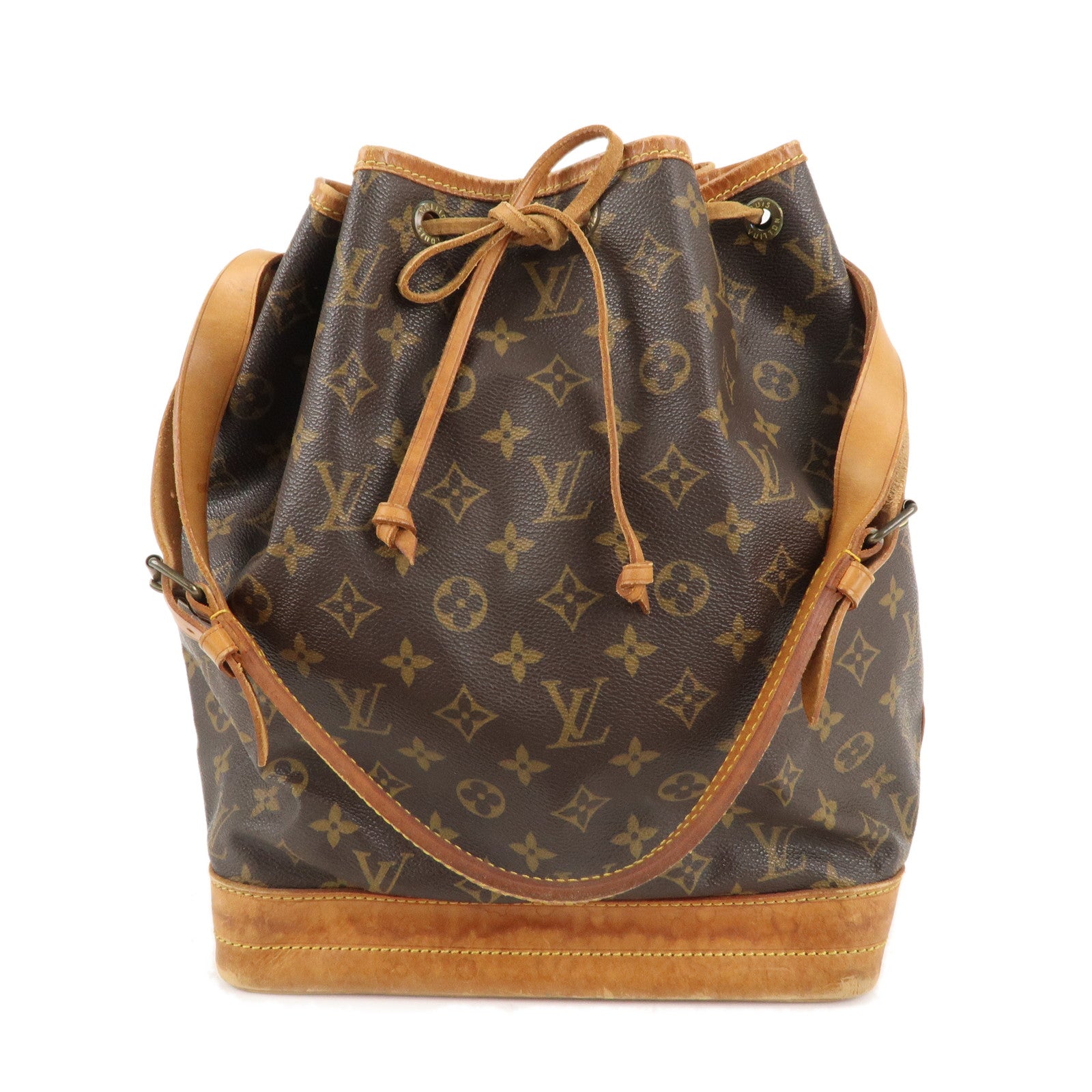 Louis Vuitton Monogram Noe Shoulder Bag Hand Bag Brown M42224