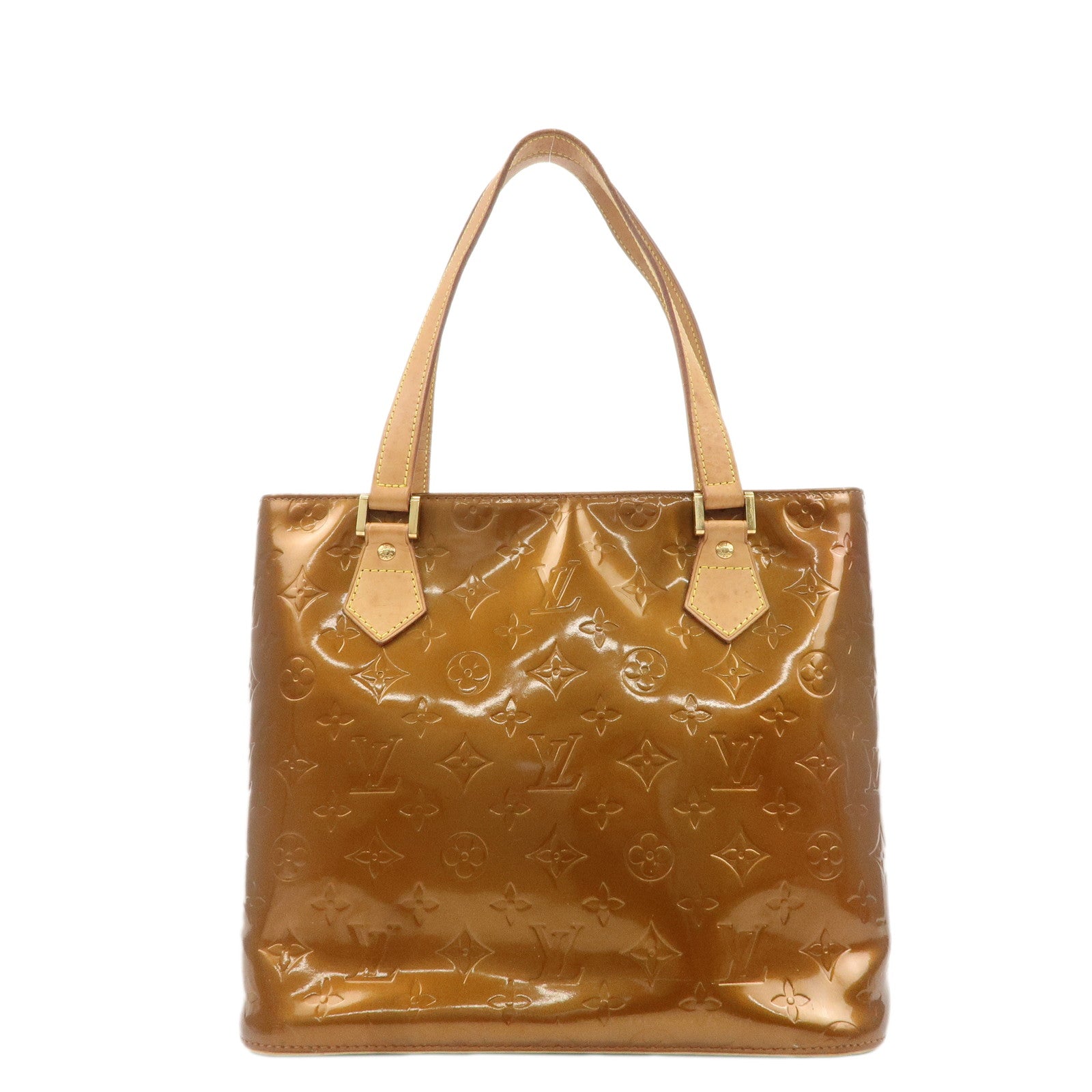 Louis-Vuitton-Monogram-Vernis-Houston-Tote-Bag-Bronze-M91122